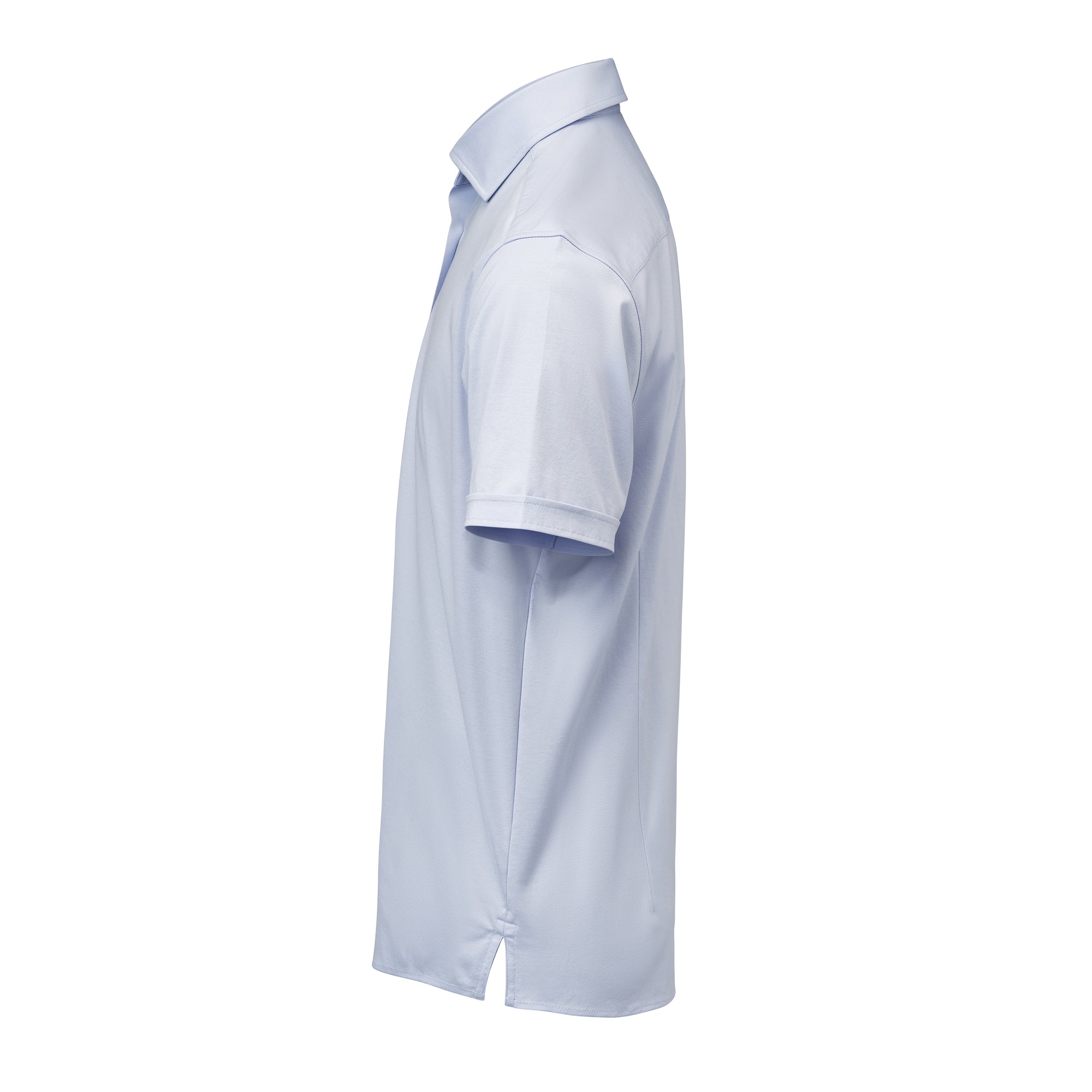 IB132 Interlock Knit S/S Slim Sky Blue