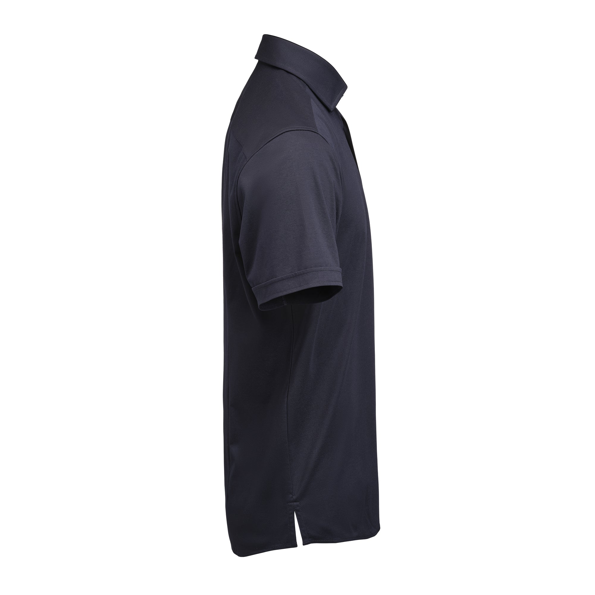 IB132 Interlock Knit S/S Slim Navy