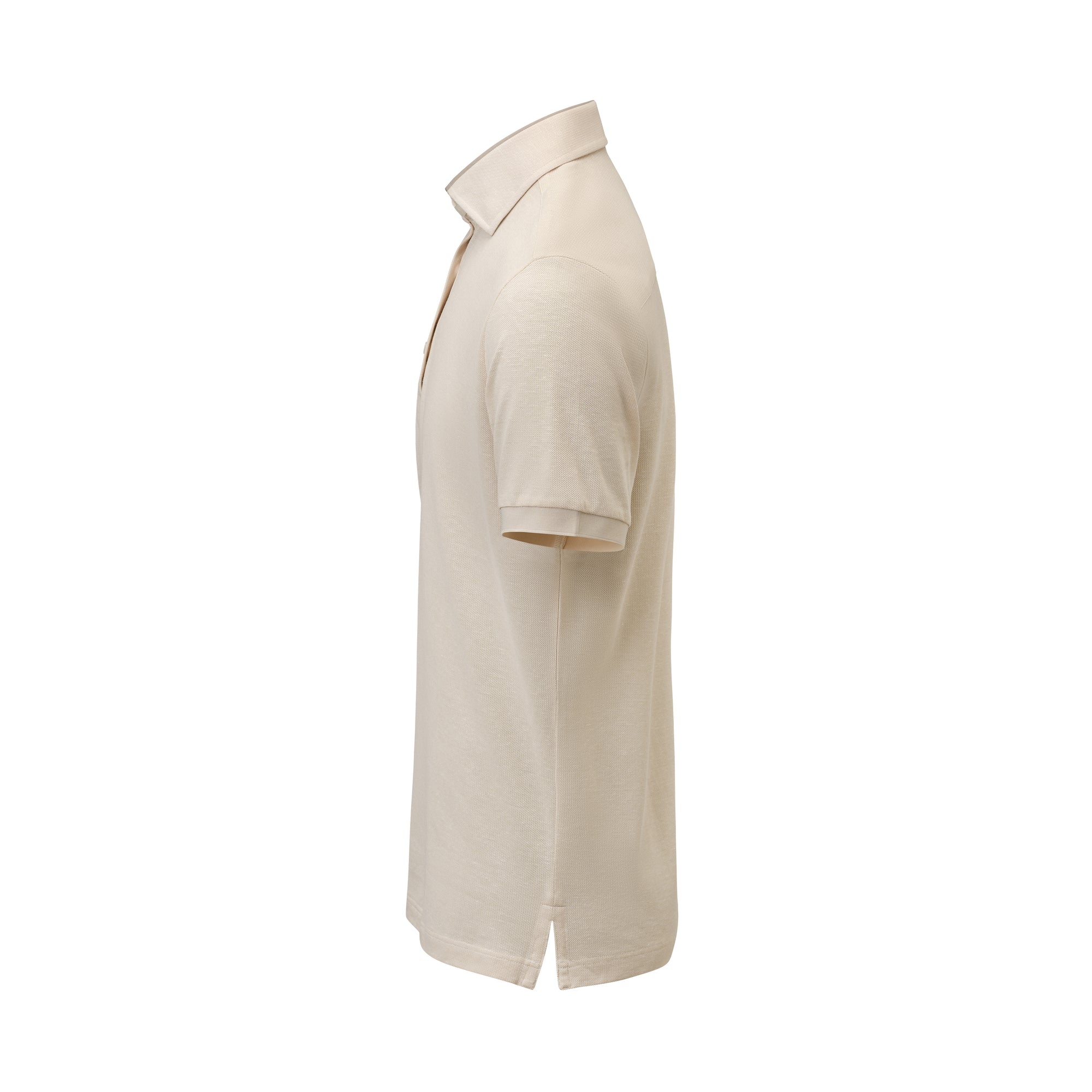Indigo Bow 133 S/S Polo Tailored Fit Sand