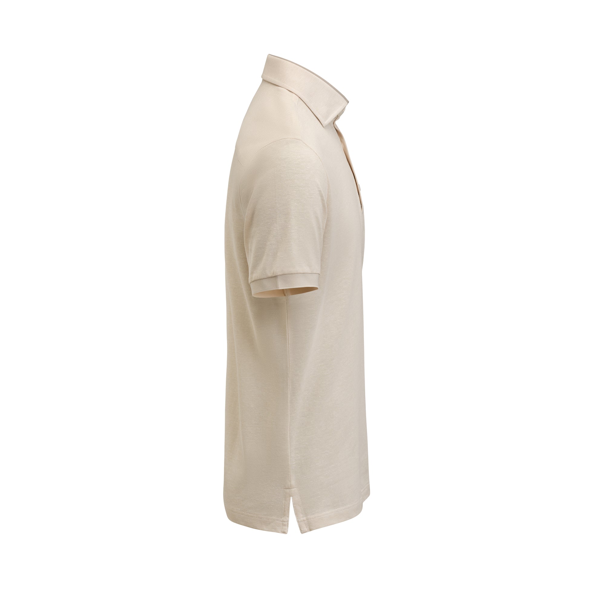 Indigo Bow 133 S/S Polo Tailored Fit Sand