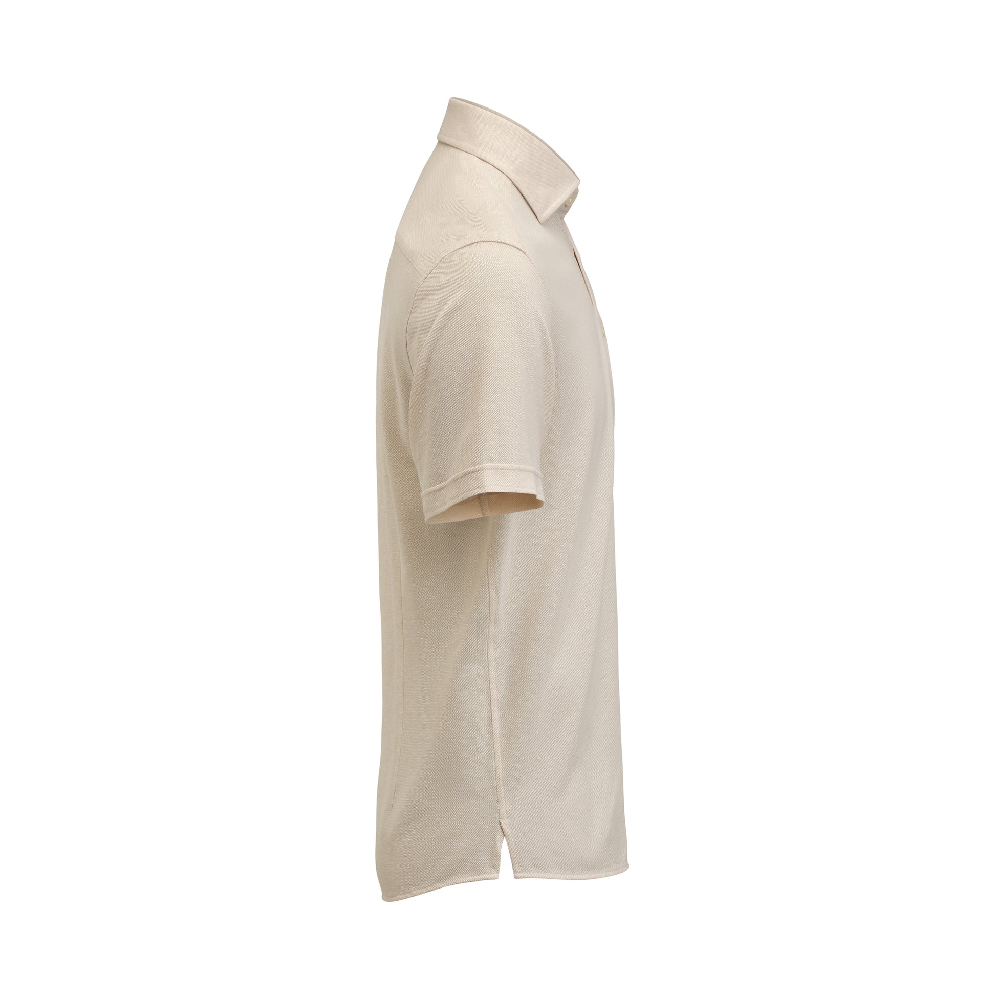 Indigo Bow 133 S/S Shirt Tailored Fit Sand