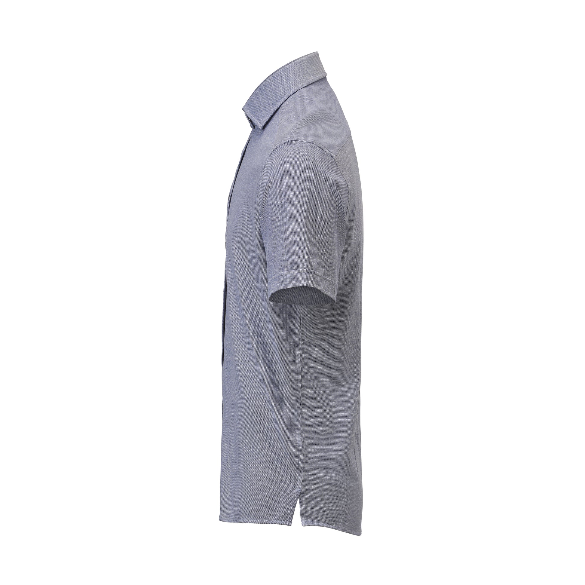 Indigo Bow 133 S/S Shirt Tailored Fit Navy