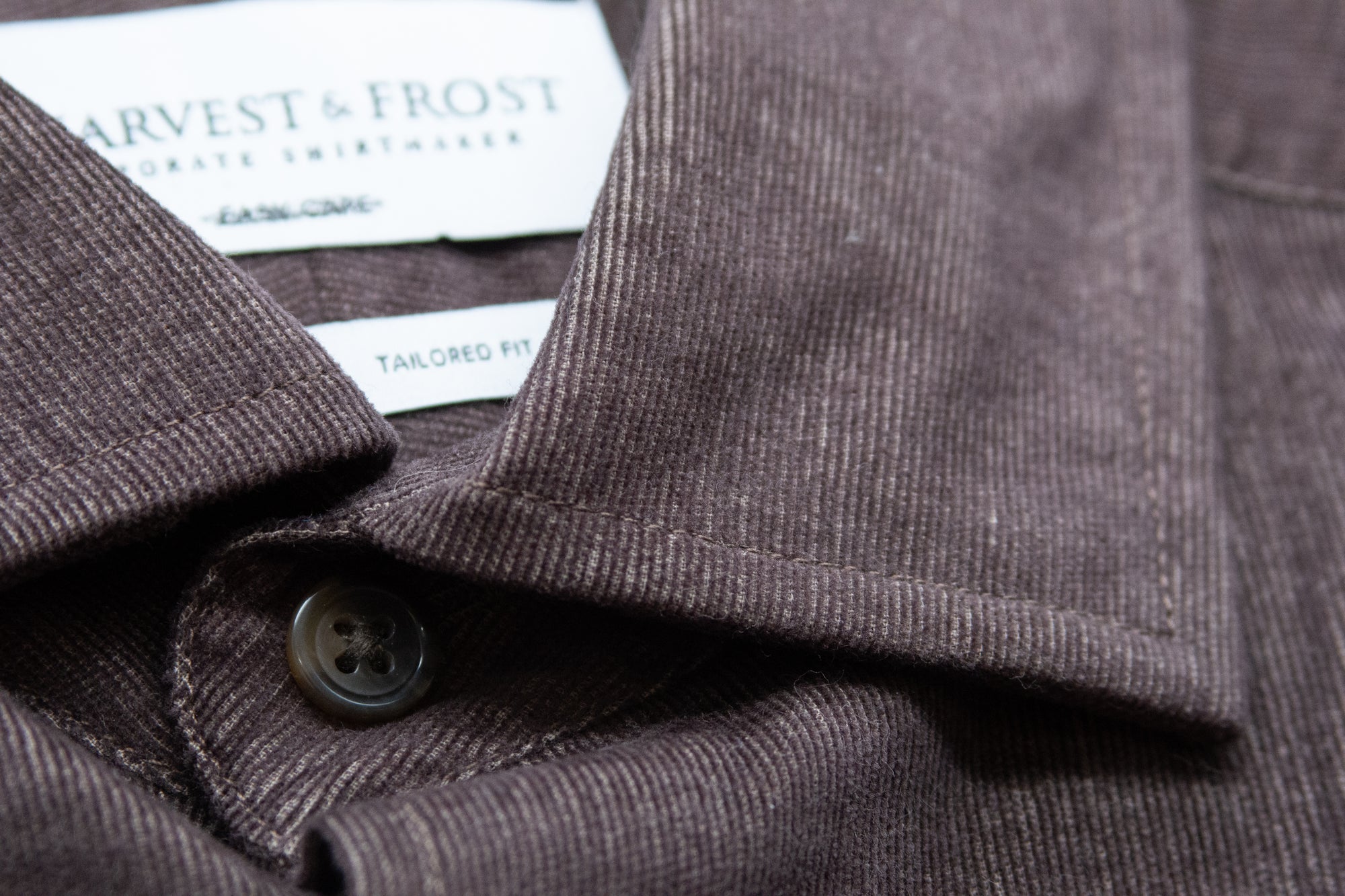 IB134 Micro Cord Tailored Brown