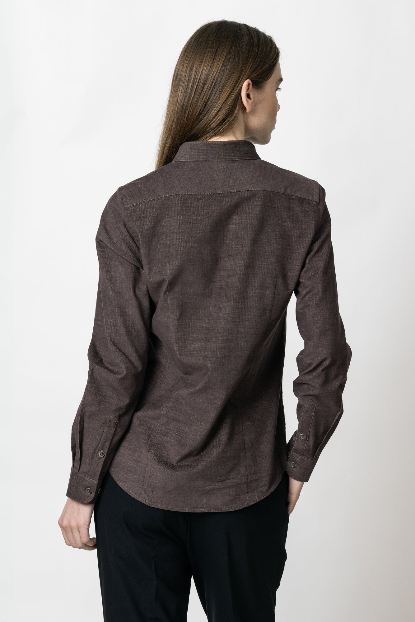 IB134 Micro Cord Woman Contemporary Brown