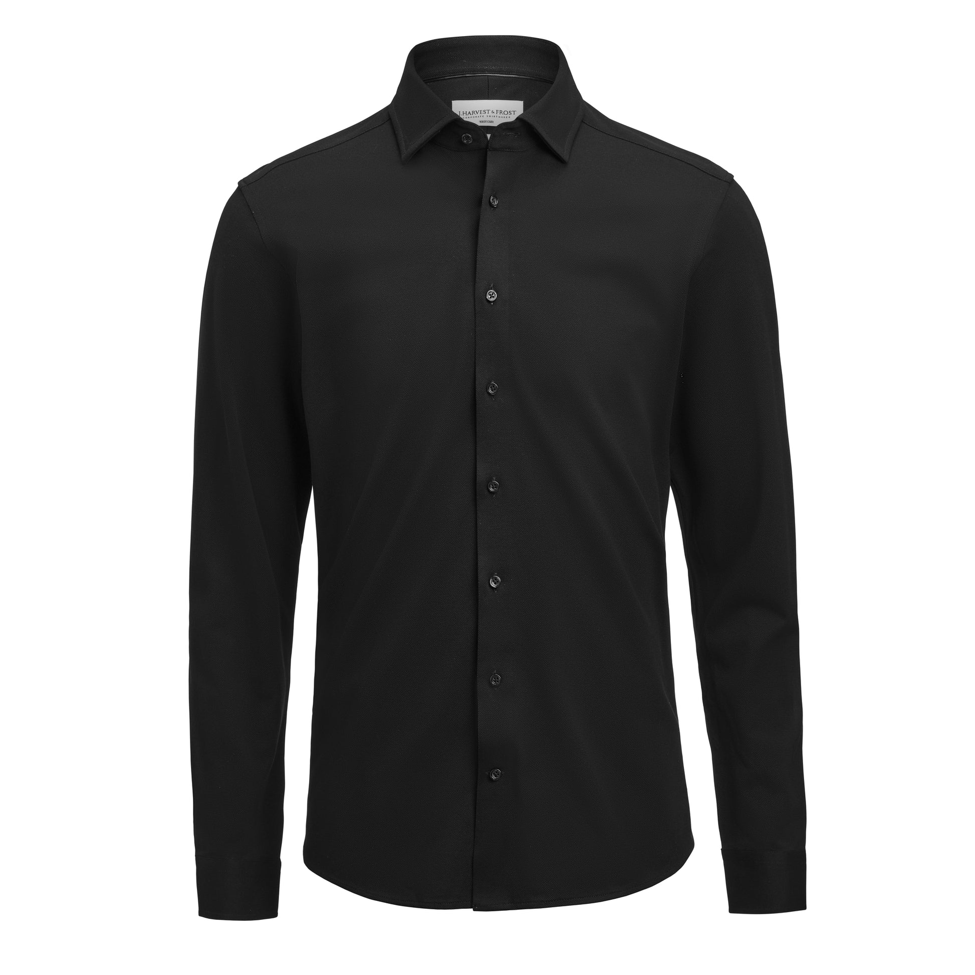 IB135 Pique Knit Regular Black