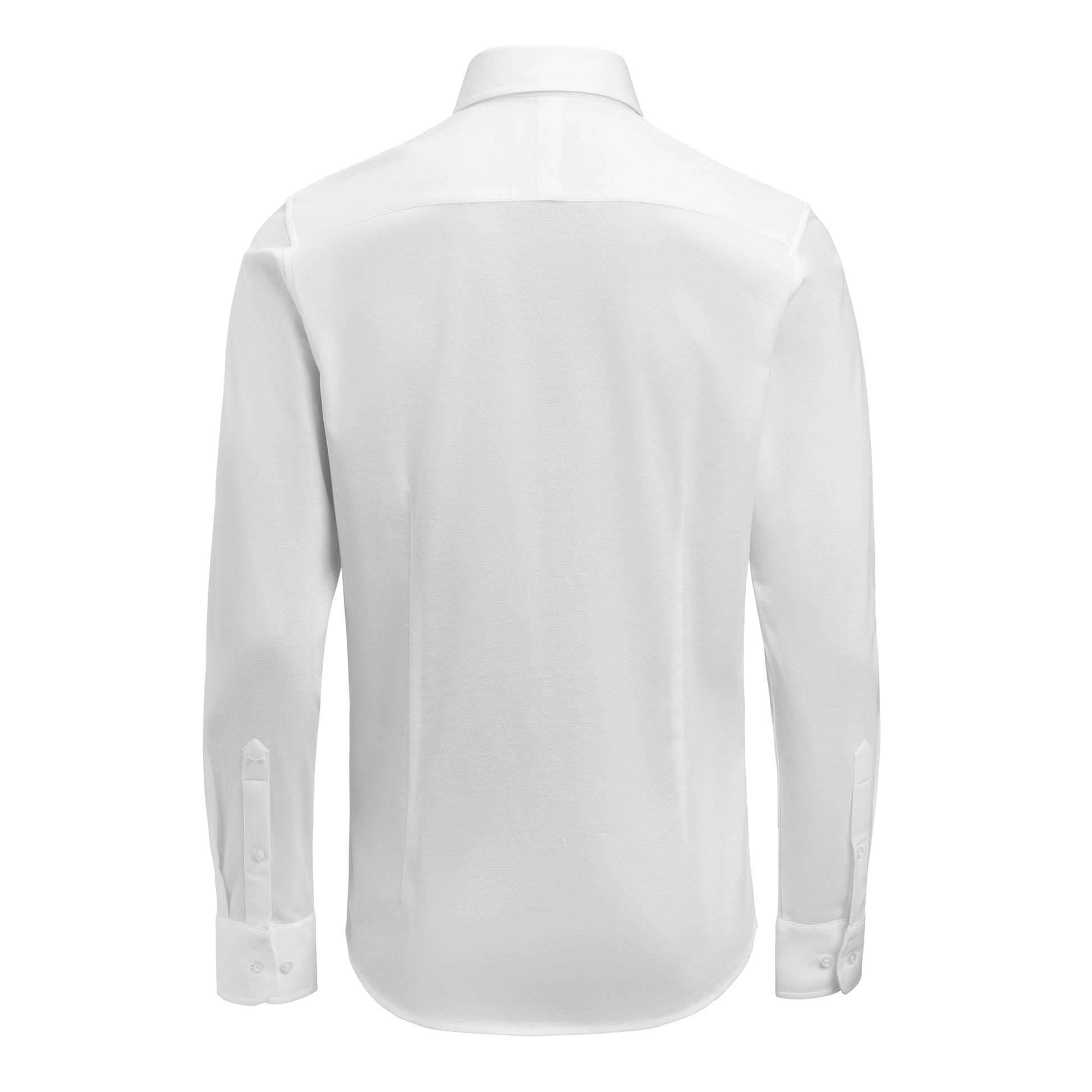 IB135 Pique Knit Slim White