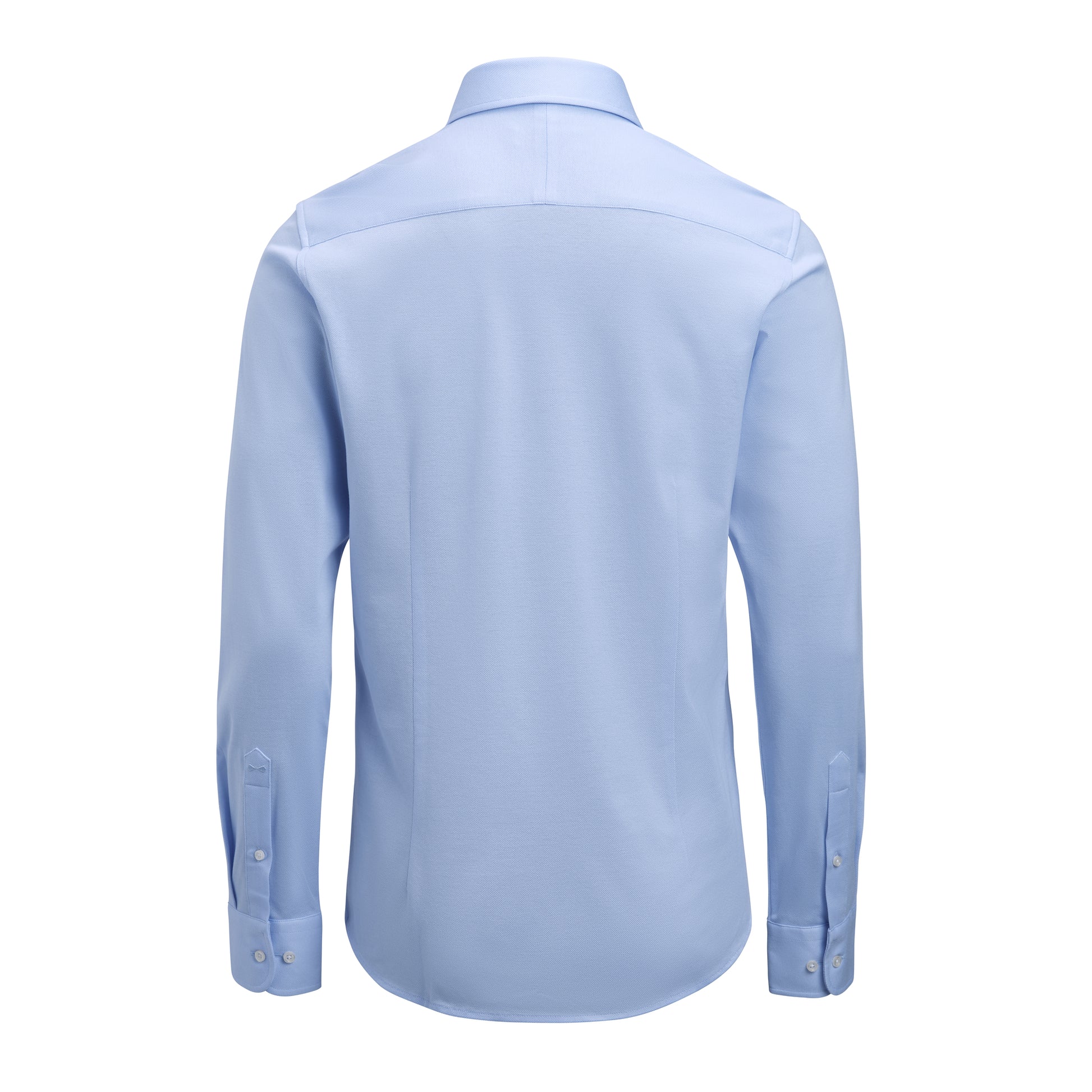 IB135 Pique Knit Slim Sky Blue
