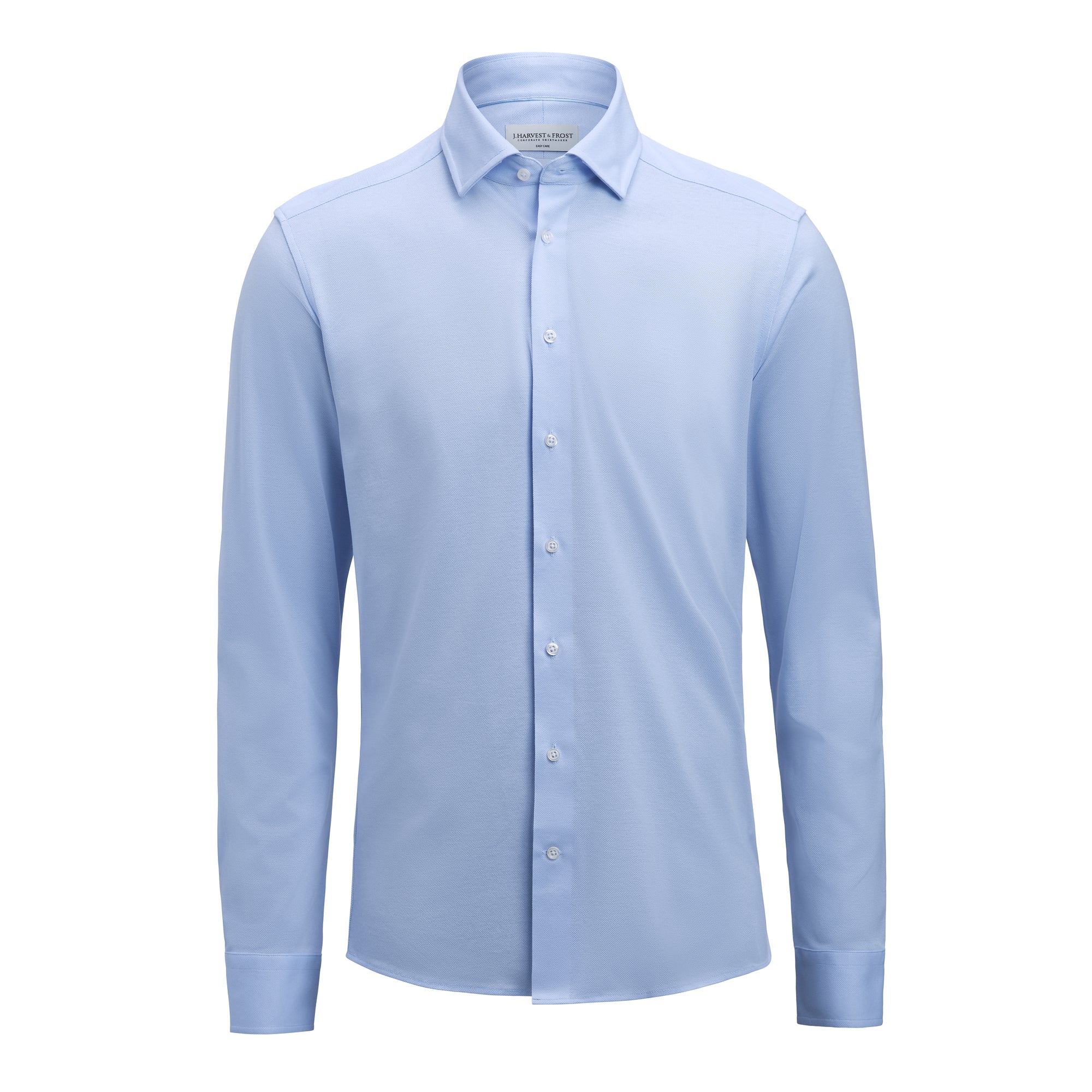 IB135 Pique Knit Slim Sky Blue
