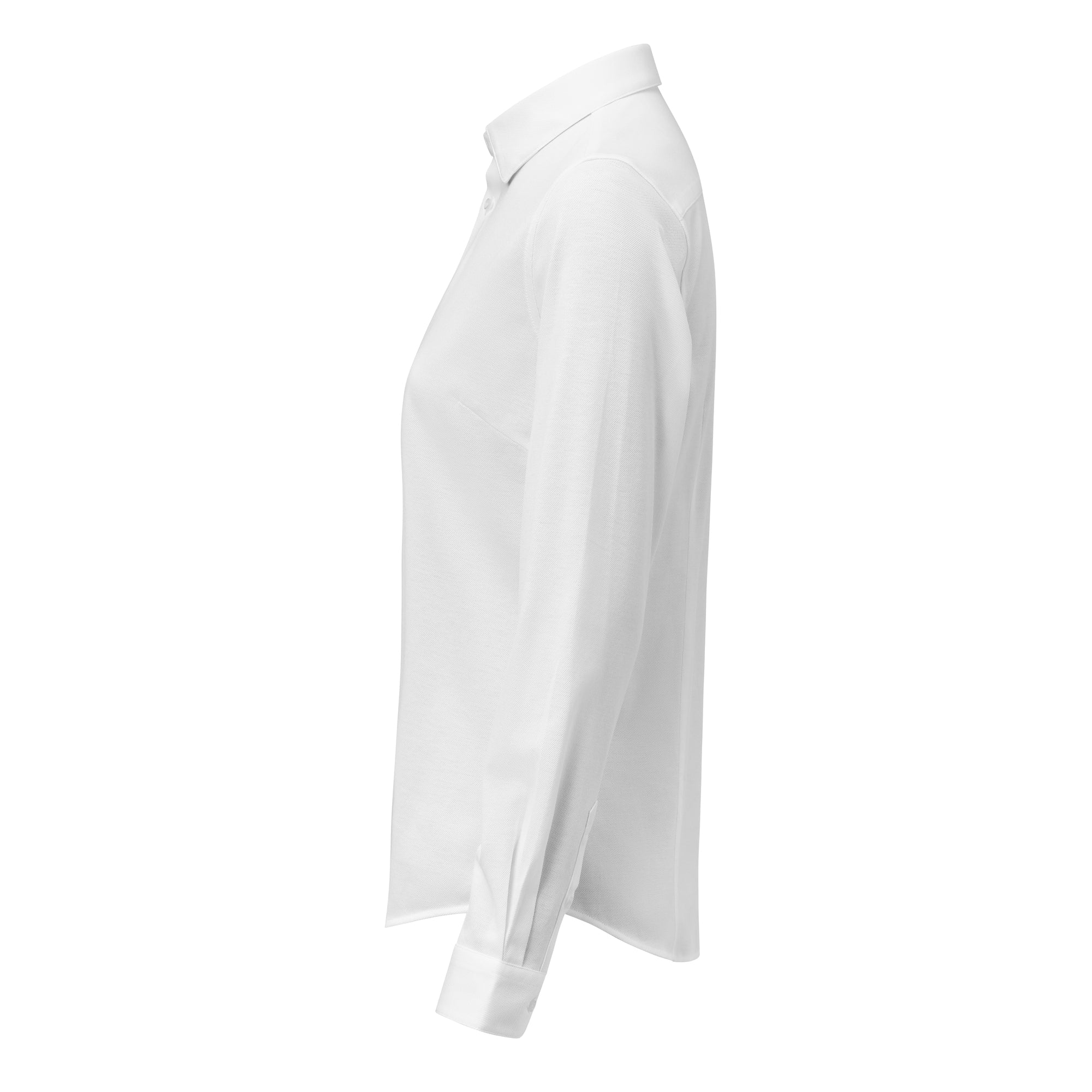 IB135 Pique Knit Woman Contemporary White
