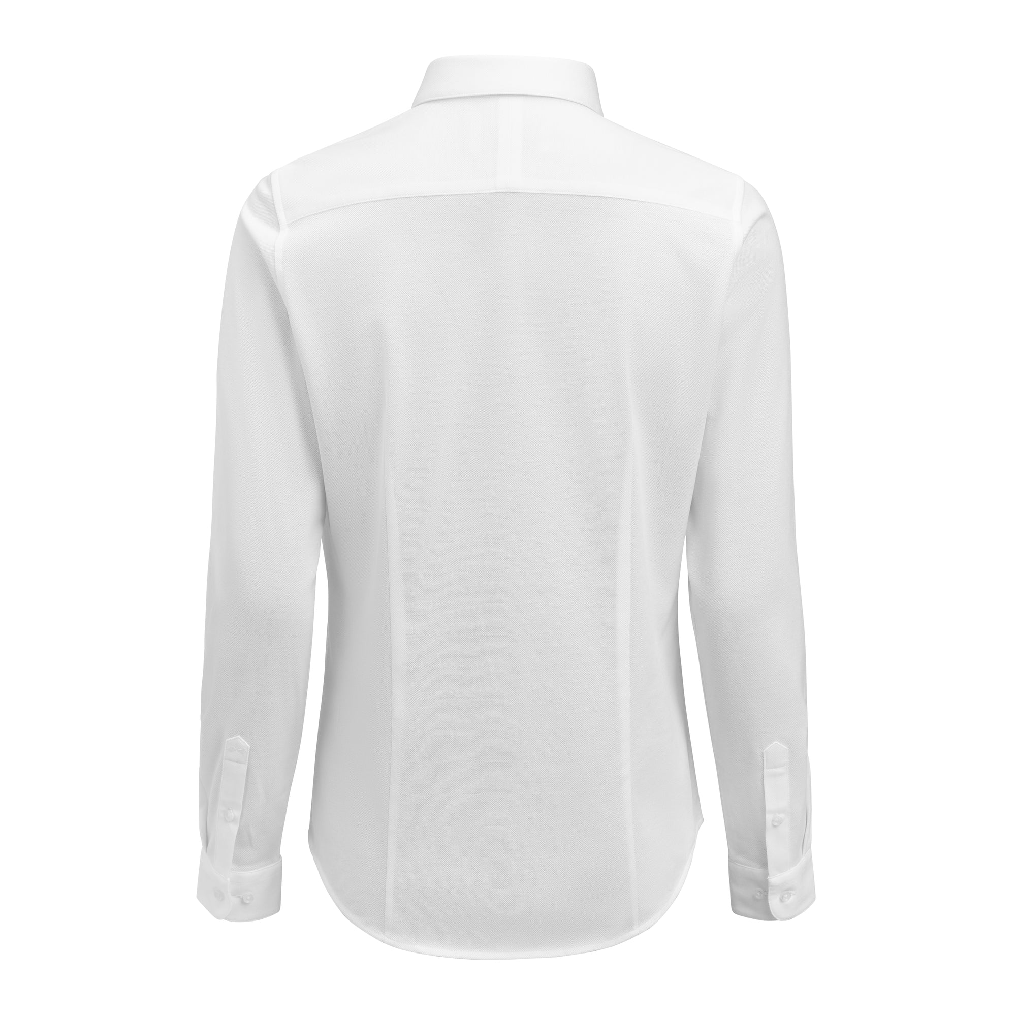IB135 Pique Knit Woman Contemporary White