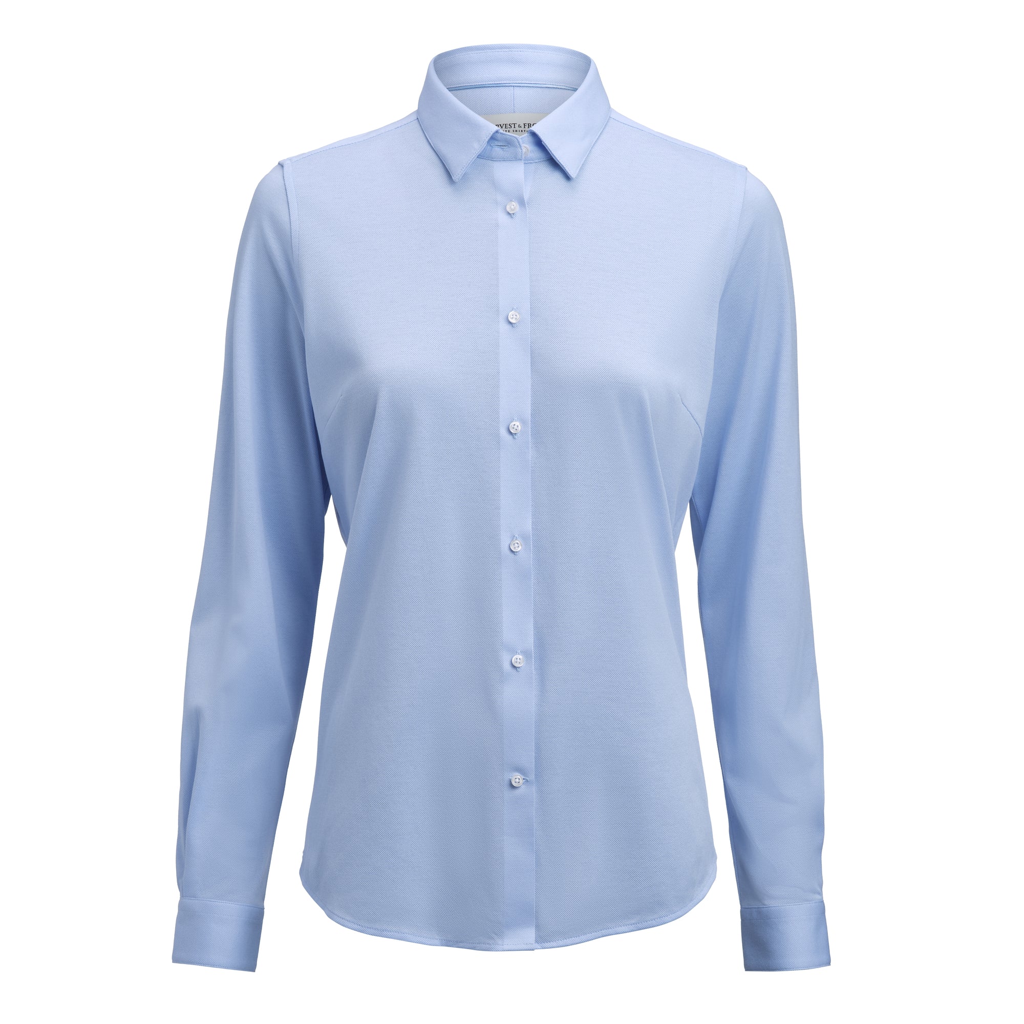 IB135 Pique Knit Woman Contemporary Sky Blue
