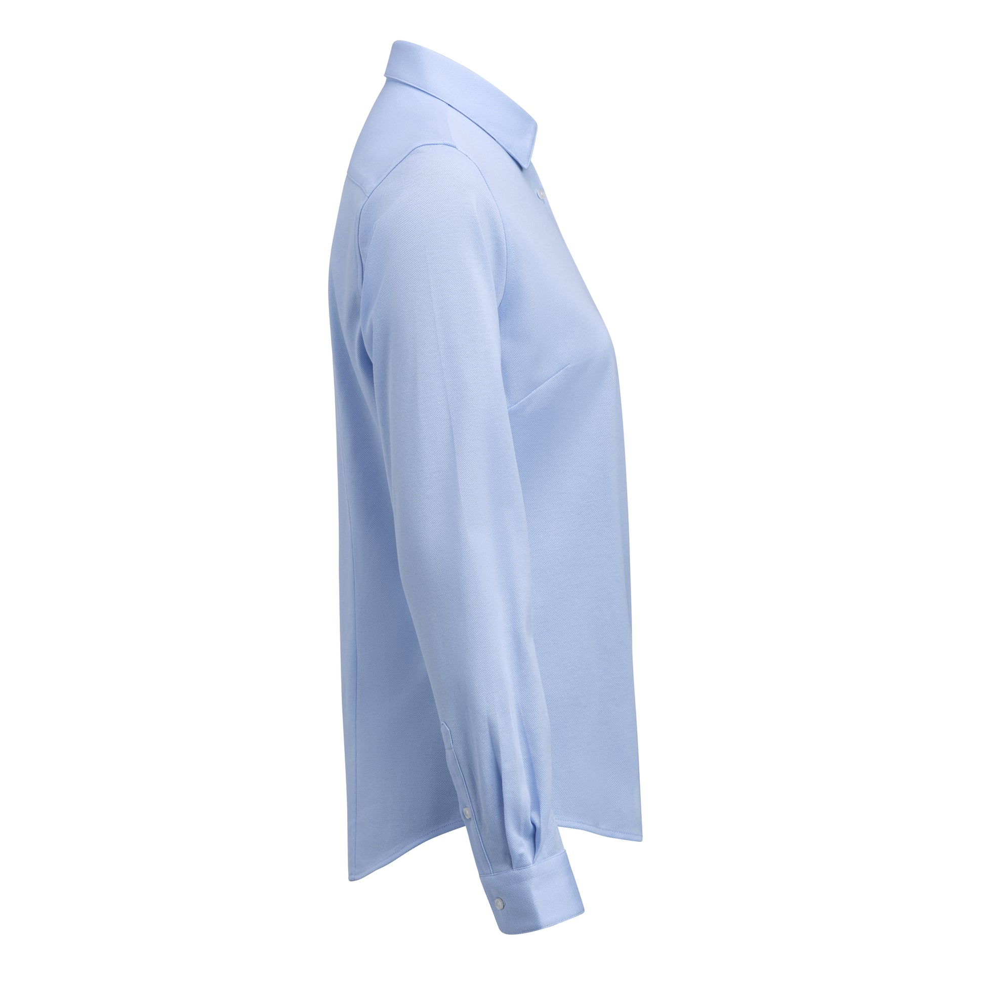 IB135 Pique Knit Woman Contemporary Sky Blue