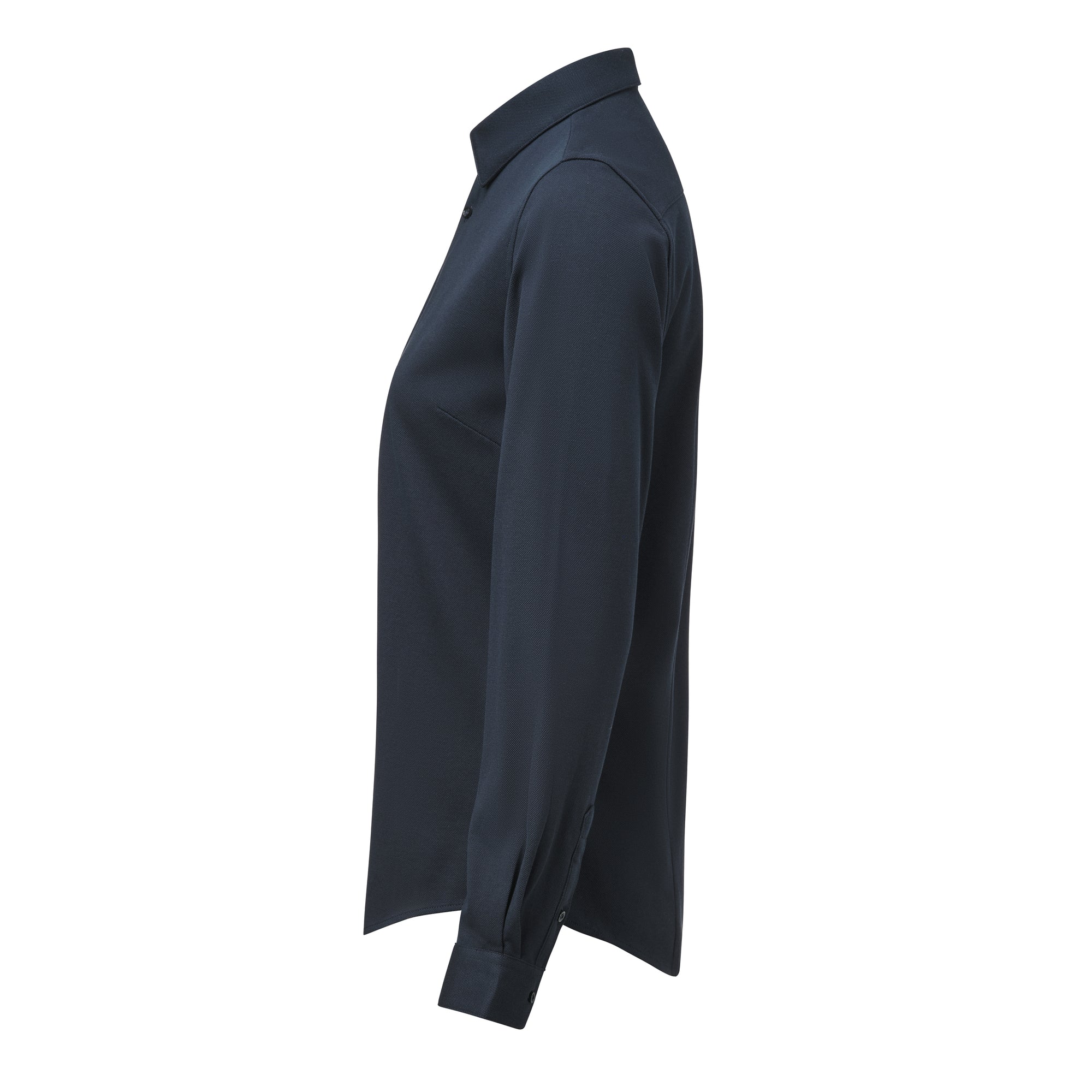 IB135 Pique Knit Woman Contemporary Navy