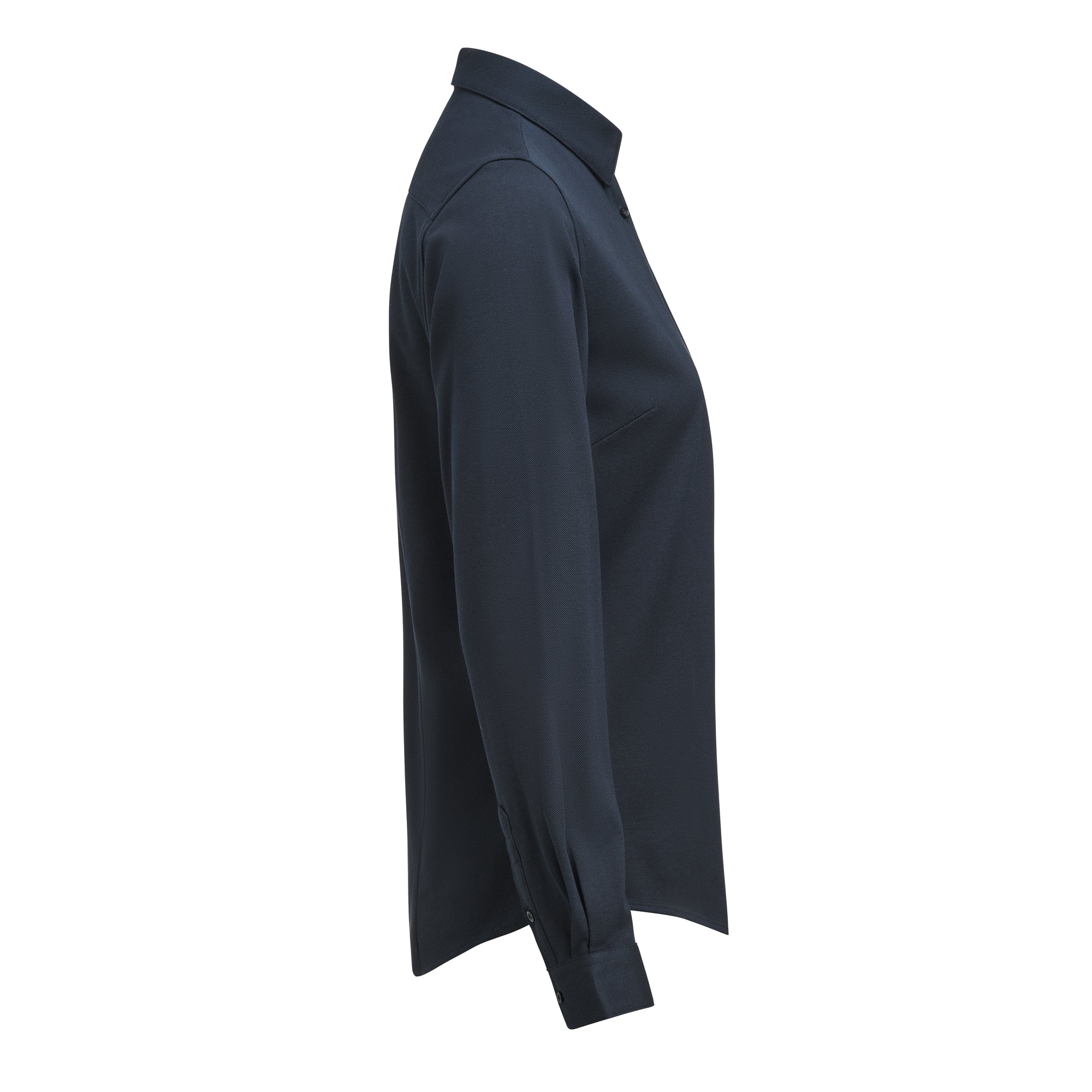 IB135 Pique Knit Woman Contemporary Navy