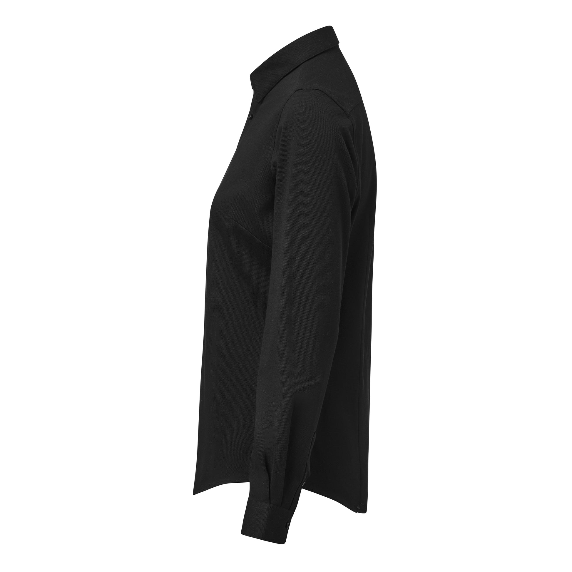 IB135 Pique Knit Woman Contemporary Black