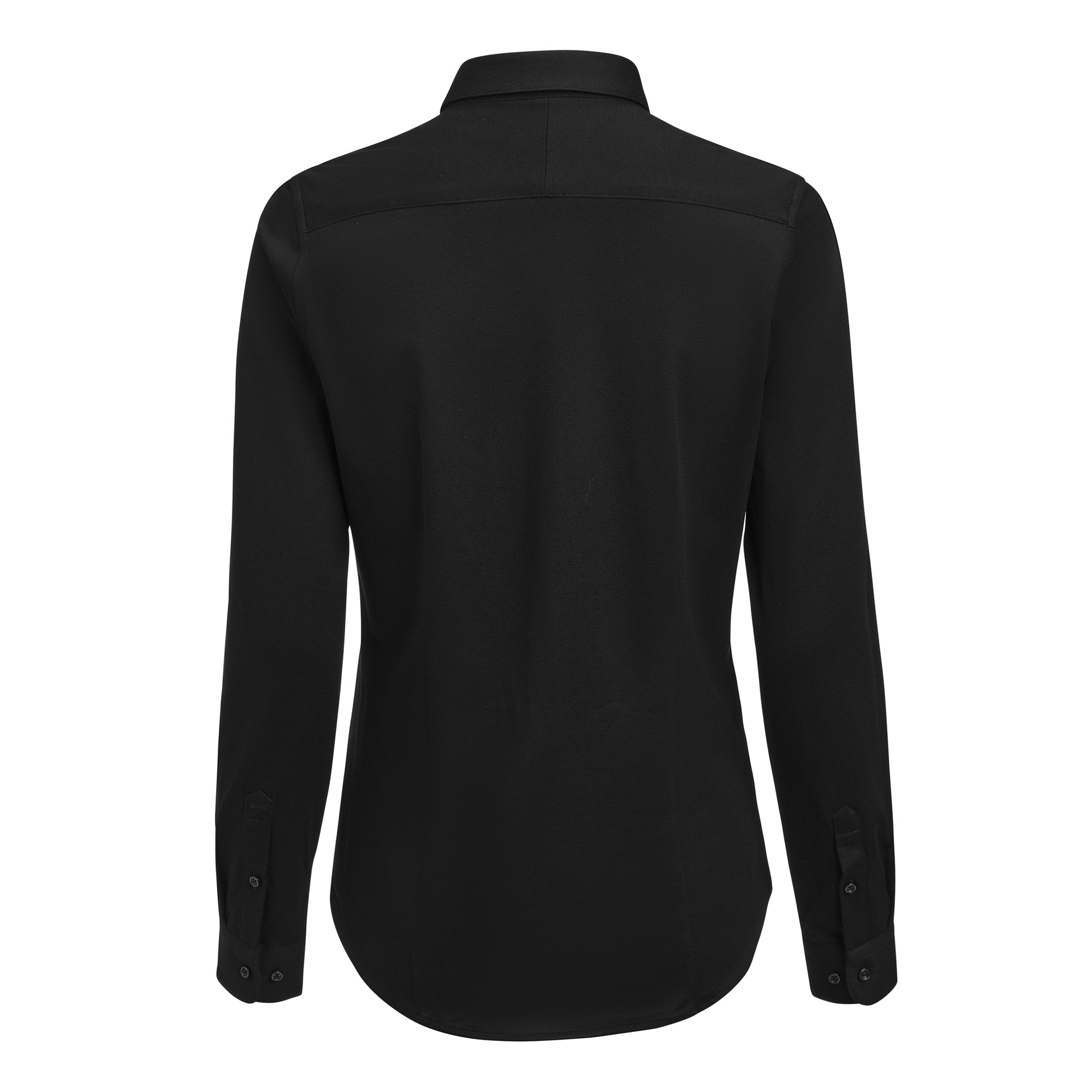 IB135 Pique Knit Woman Contemporary Black