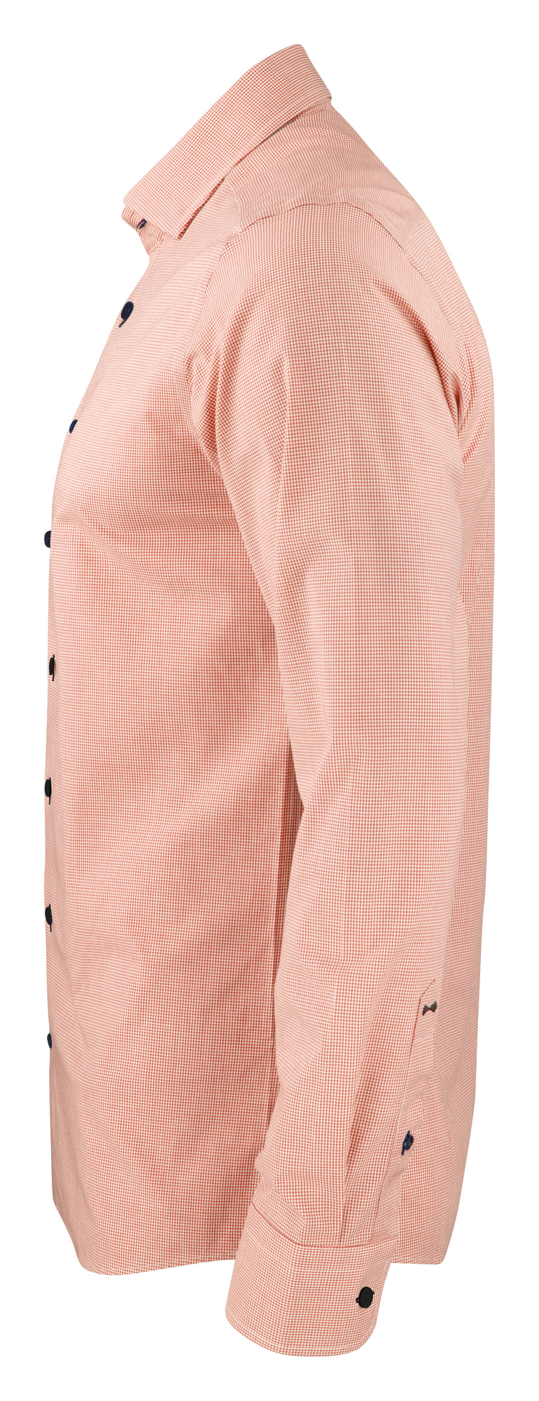 JH&F Purple Bow 141 Regular Fit Orange Check