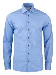 JH&F Purple Bow 141 Slim Fit Blue Check