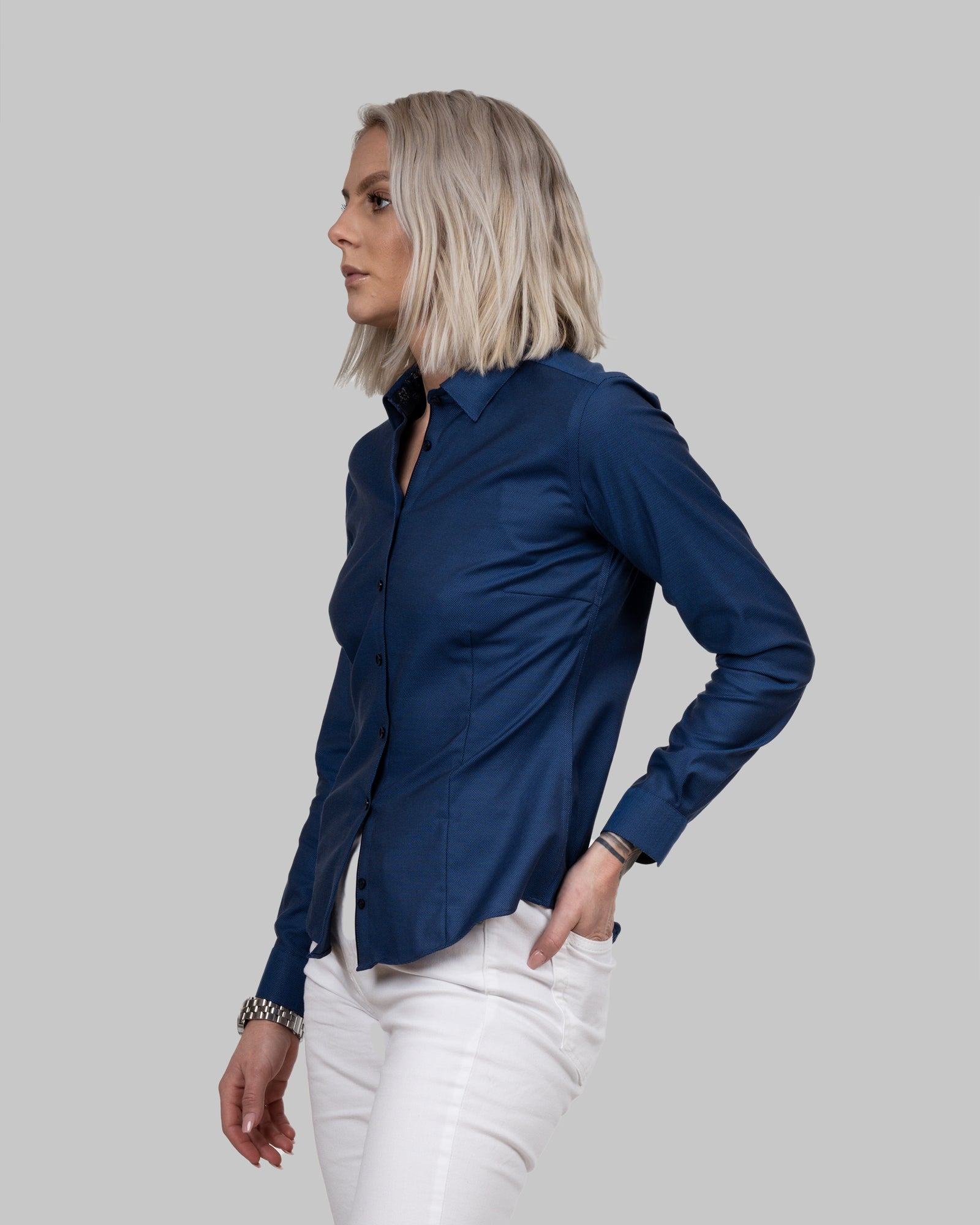 PB142 Oxford Woman Blue