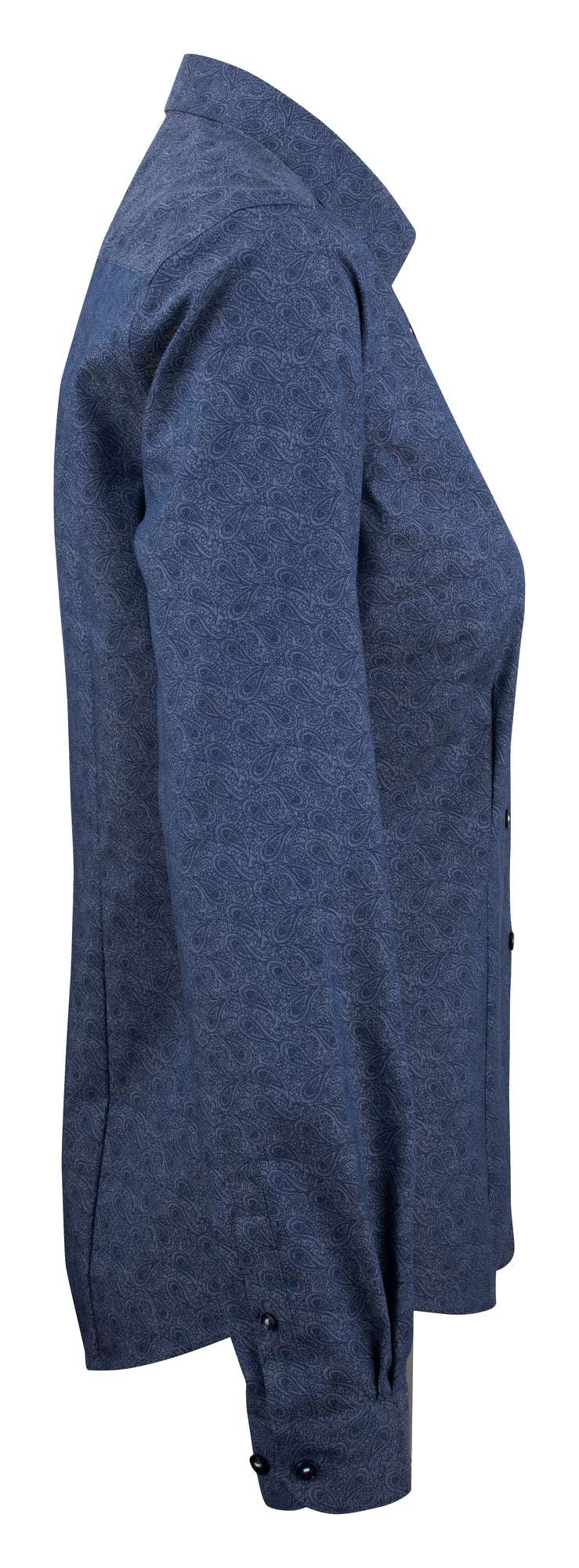 PB143 Twill Woman Indigo Paisley