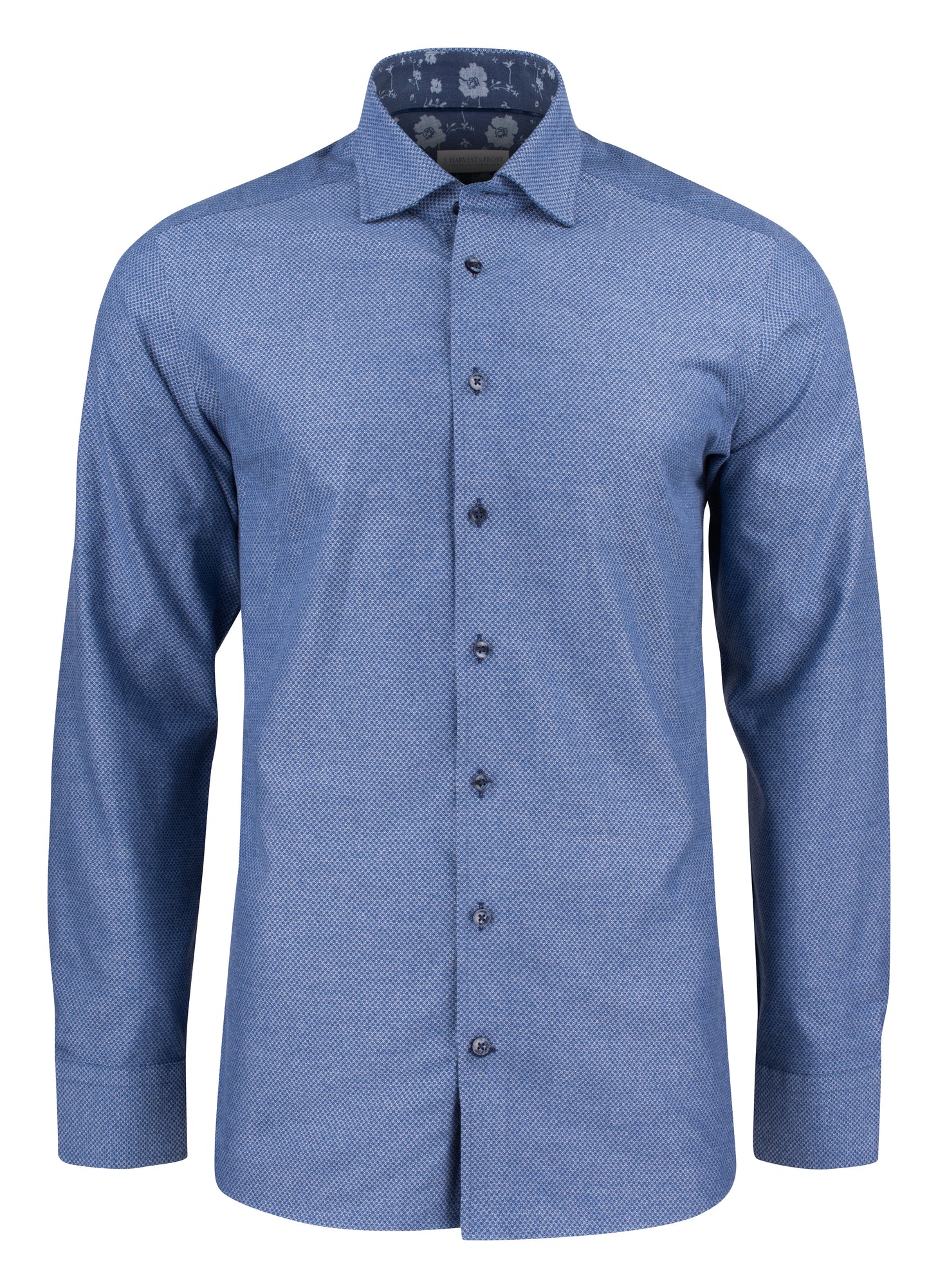 PB144 Brushed Jacquard Regular Indigo