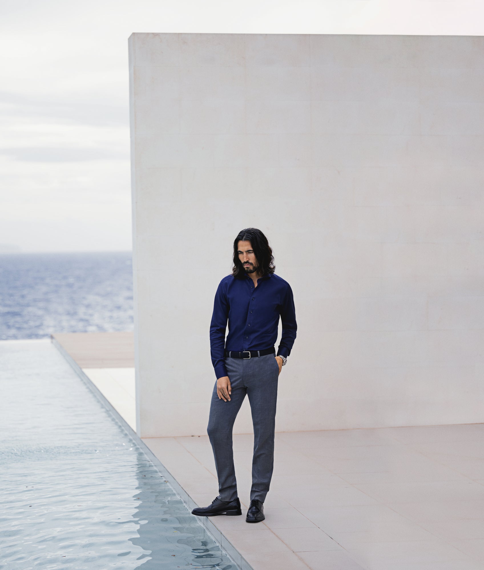 PB146 Bedford Slim Navy
