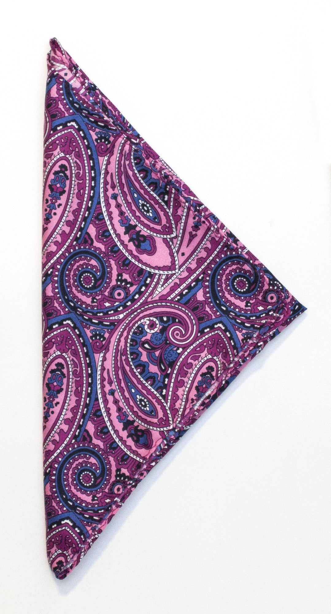 JH&F Handkerchief Paisley Pink