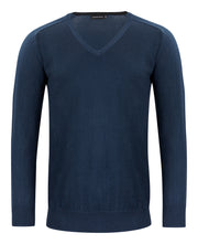 Merino V-Neck Navy