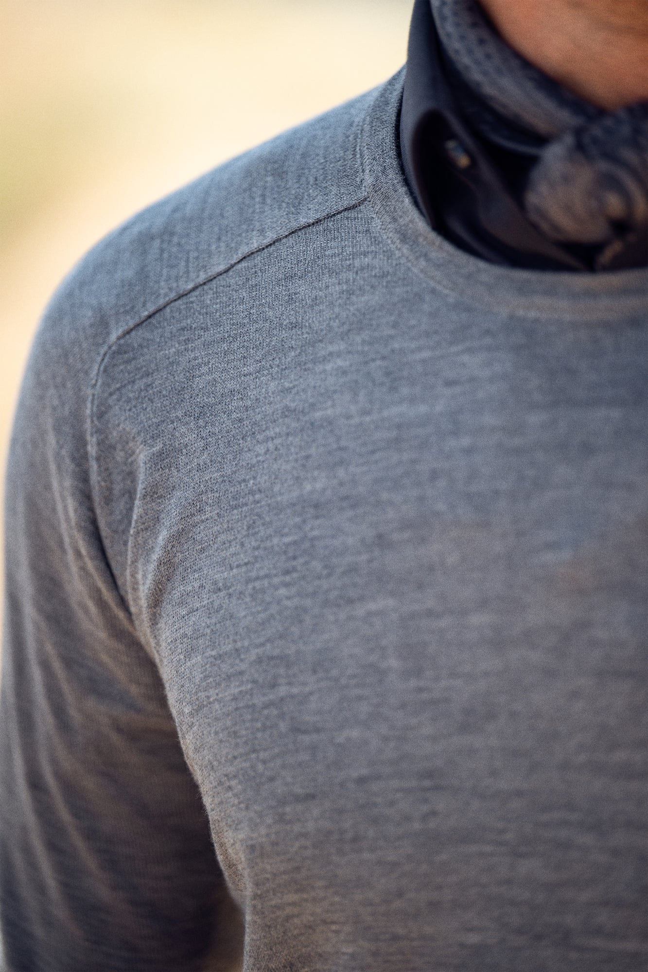 GB01 Twill Slim Grey