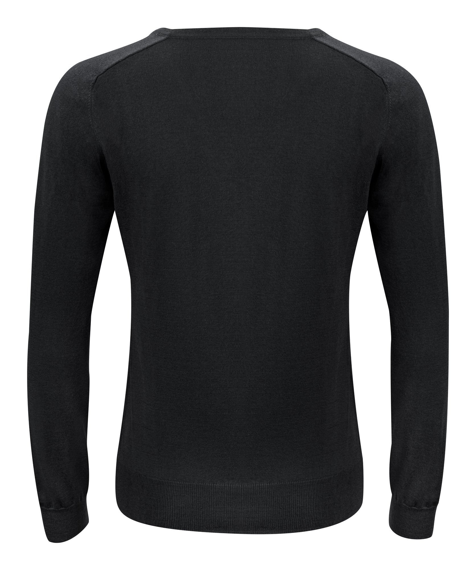 Merino V-Neck Woman Black