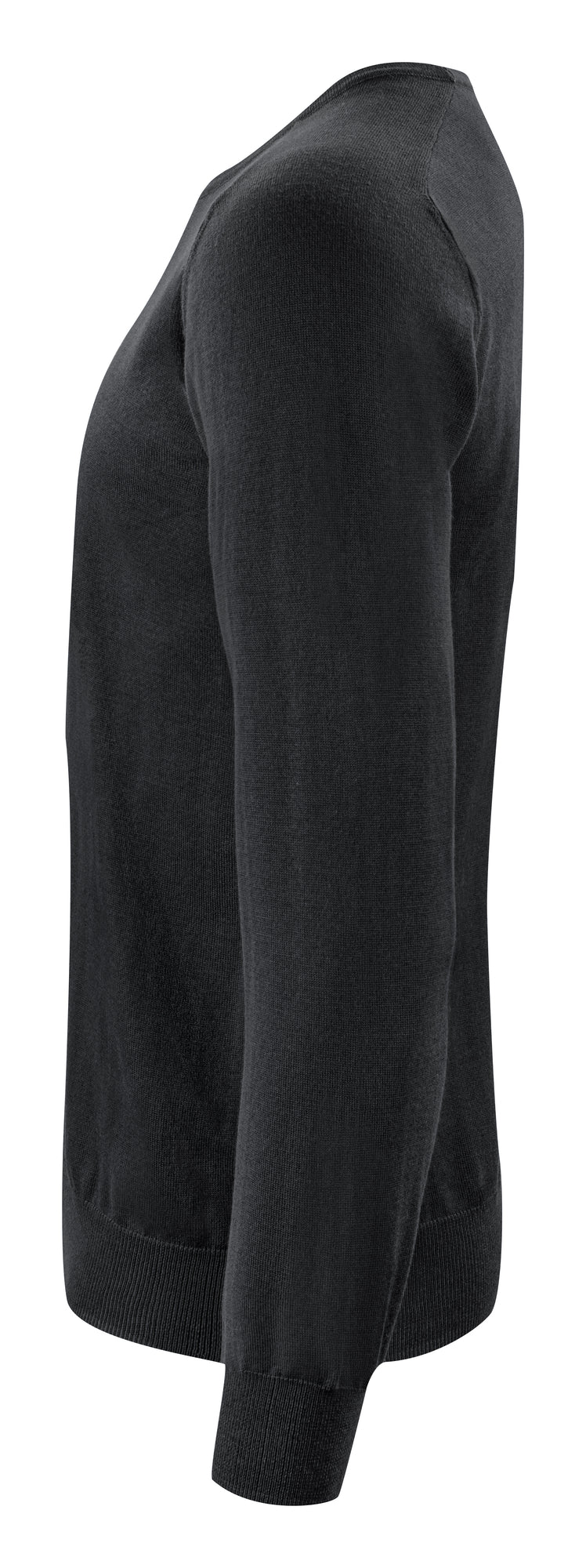 Merino U-Neck Black