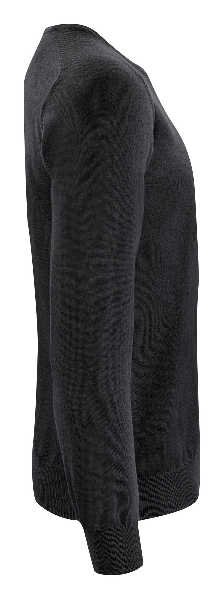 Merino U-Neck Black