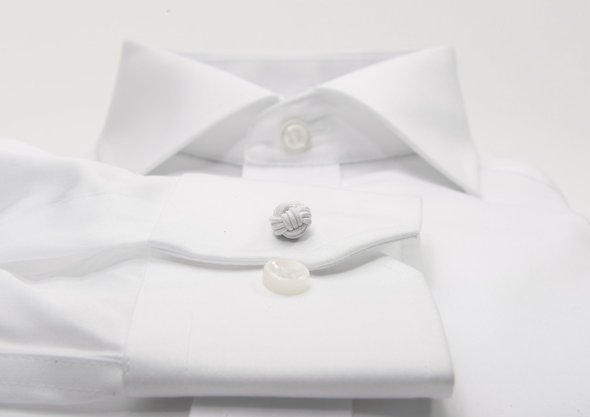 JH&F Cufflinks White