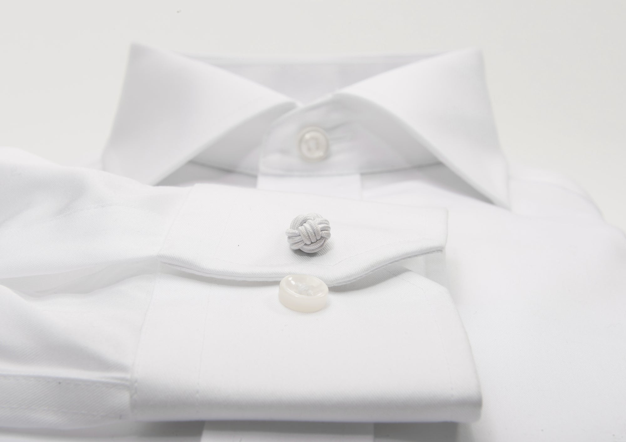 JH&F Cufflinks White