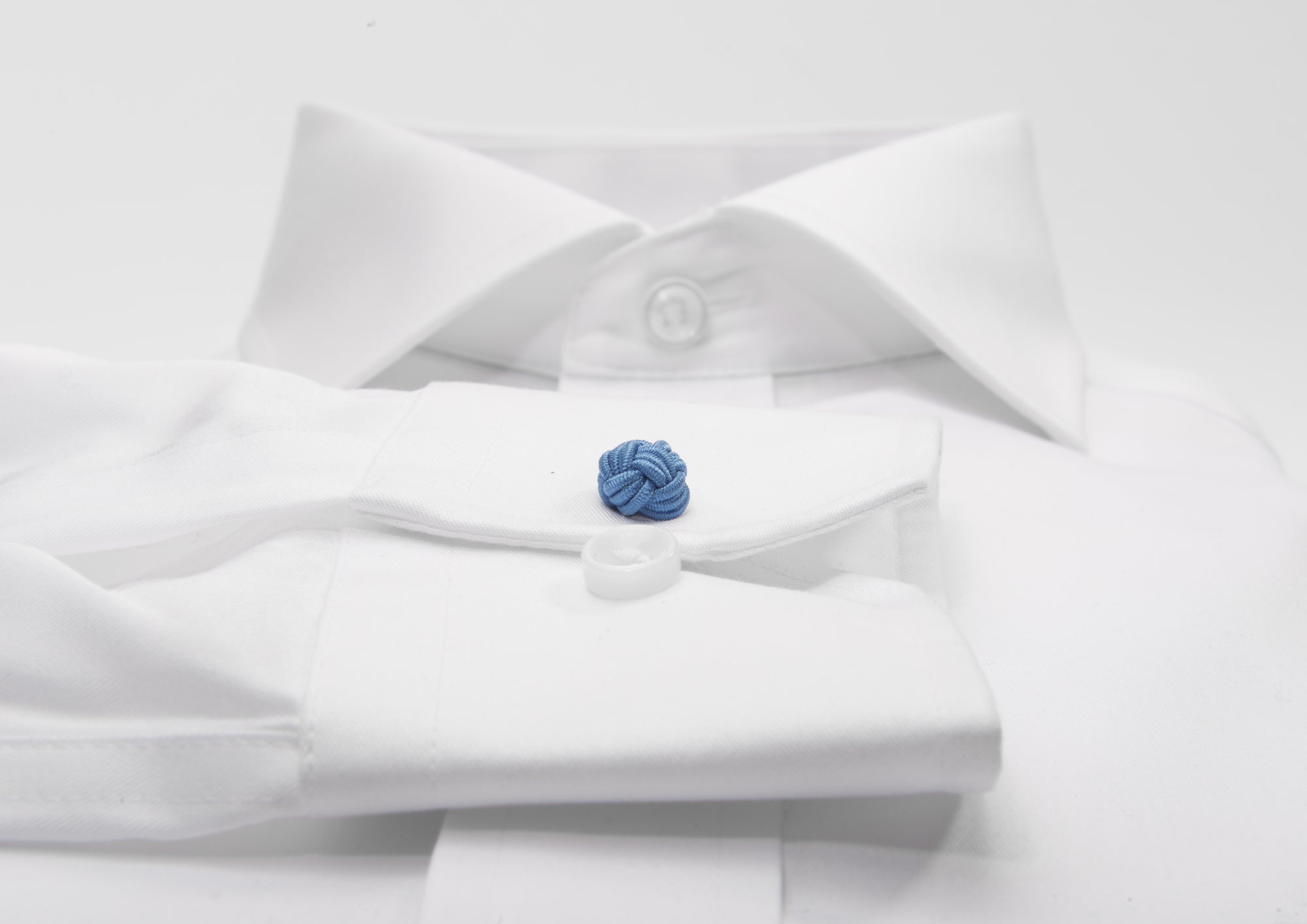 JH&F Cufflinks Sky Blue