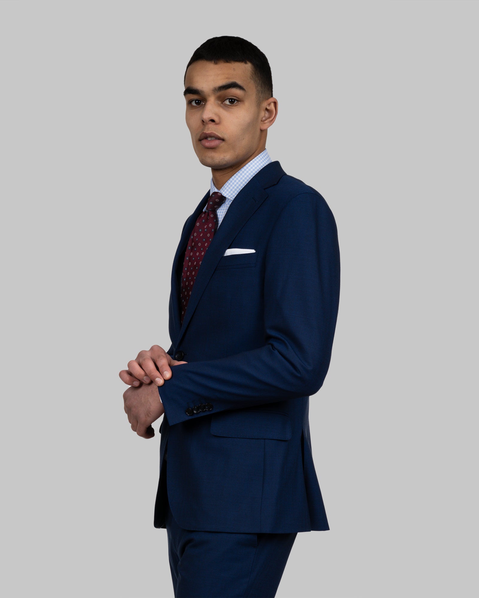 JH&F Classic Blazer 20 Navy Melange