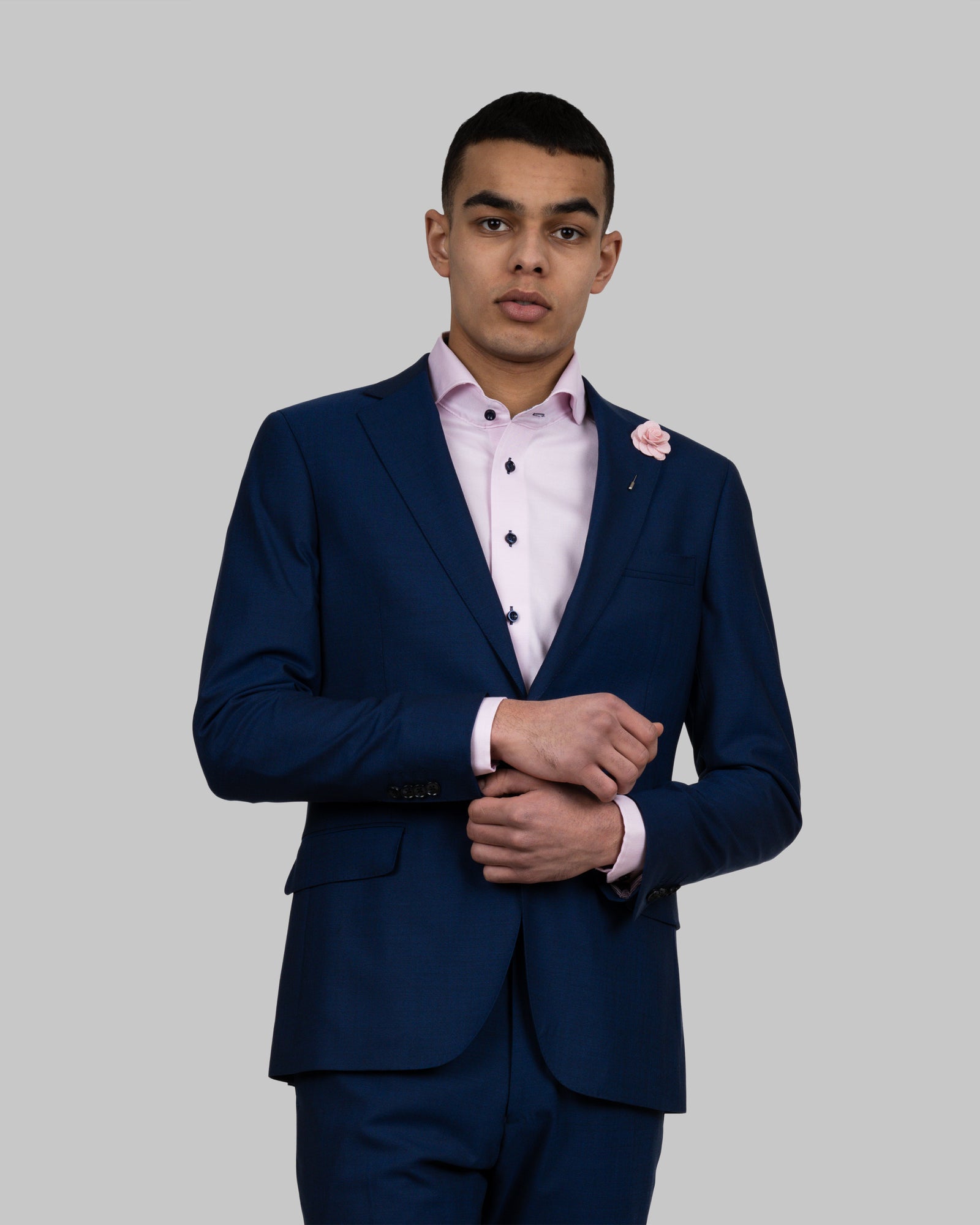 JH&F Classic Blazer 20 Navy Melange