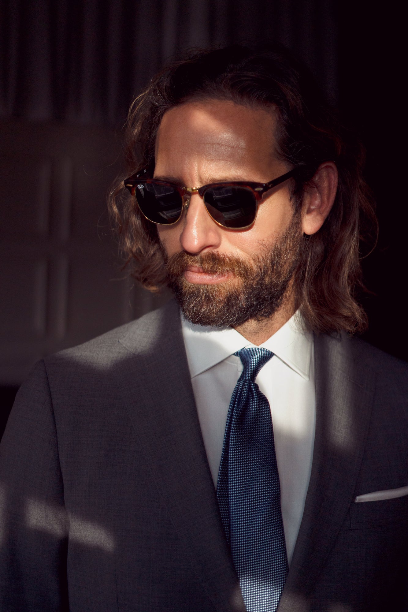 JH&F Classic Blazer 20 Grey Melange