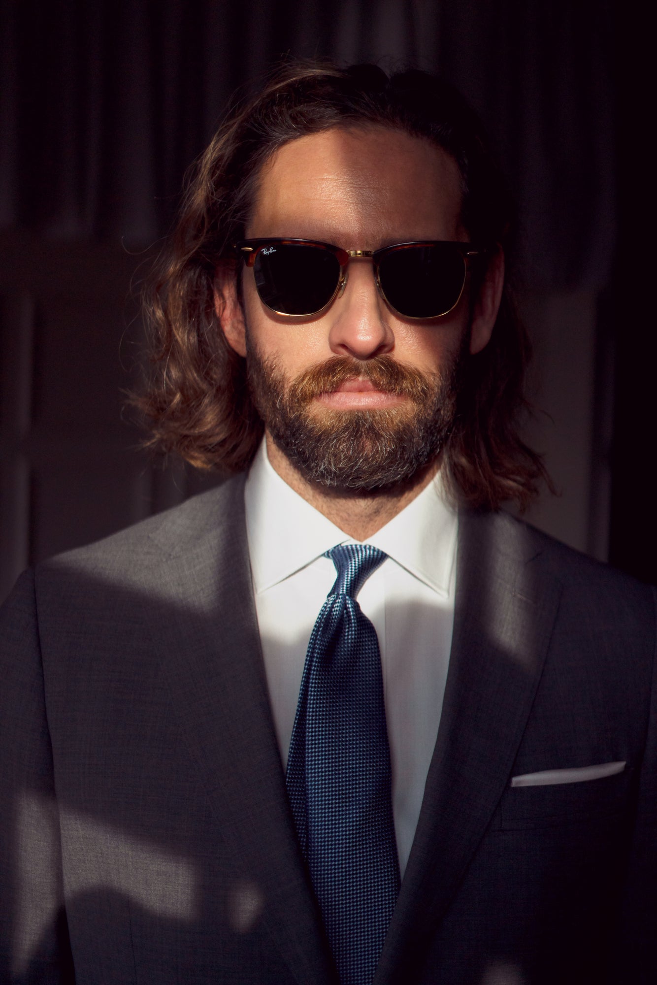 JH&F Classic Blazer 20 Grey Melange