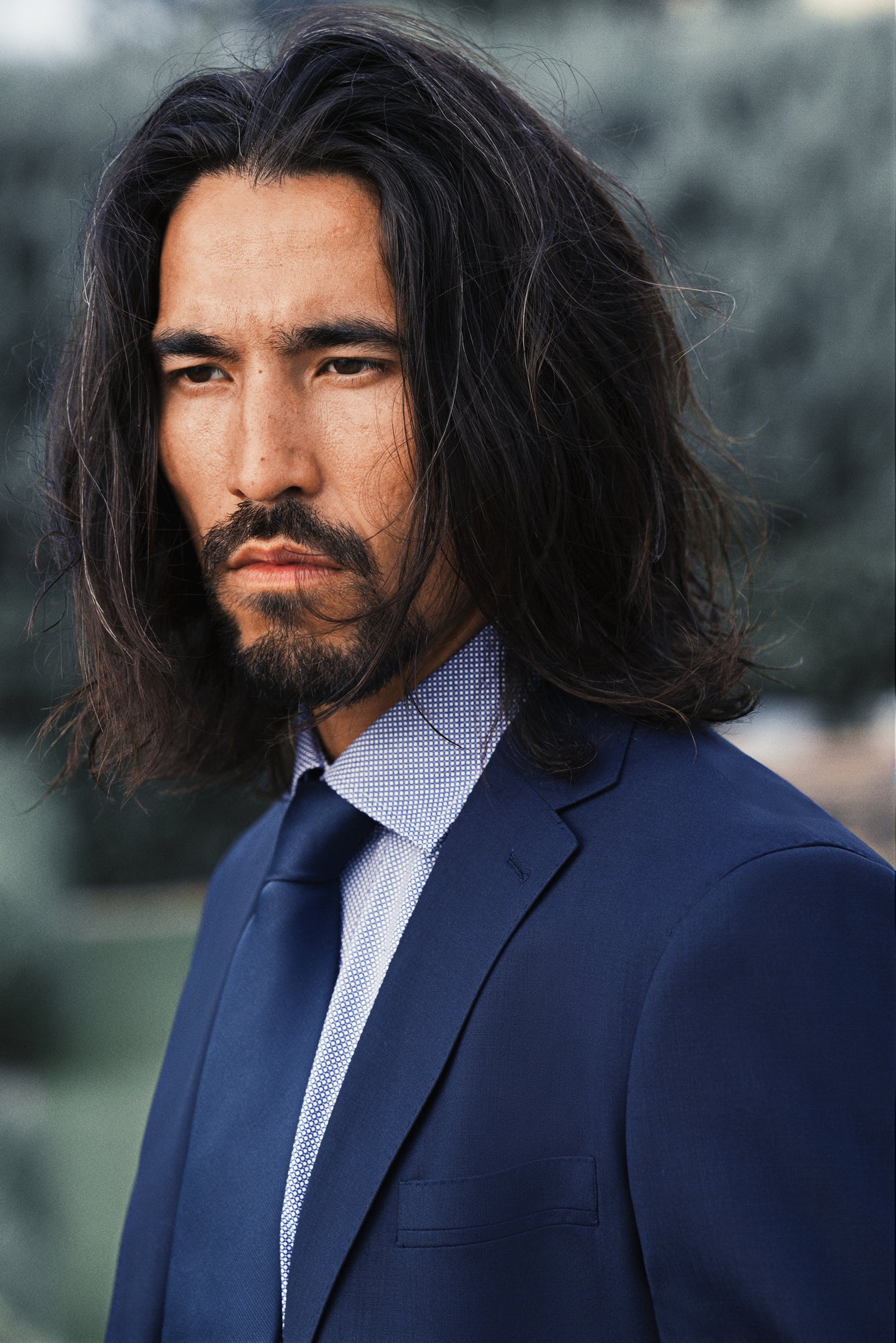 JH&F Tie Silk Oxford Green