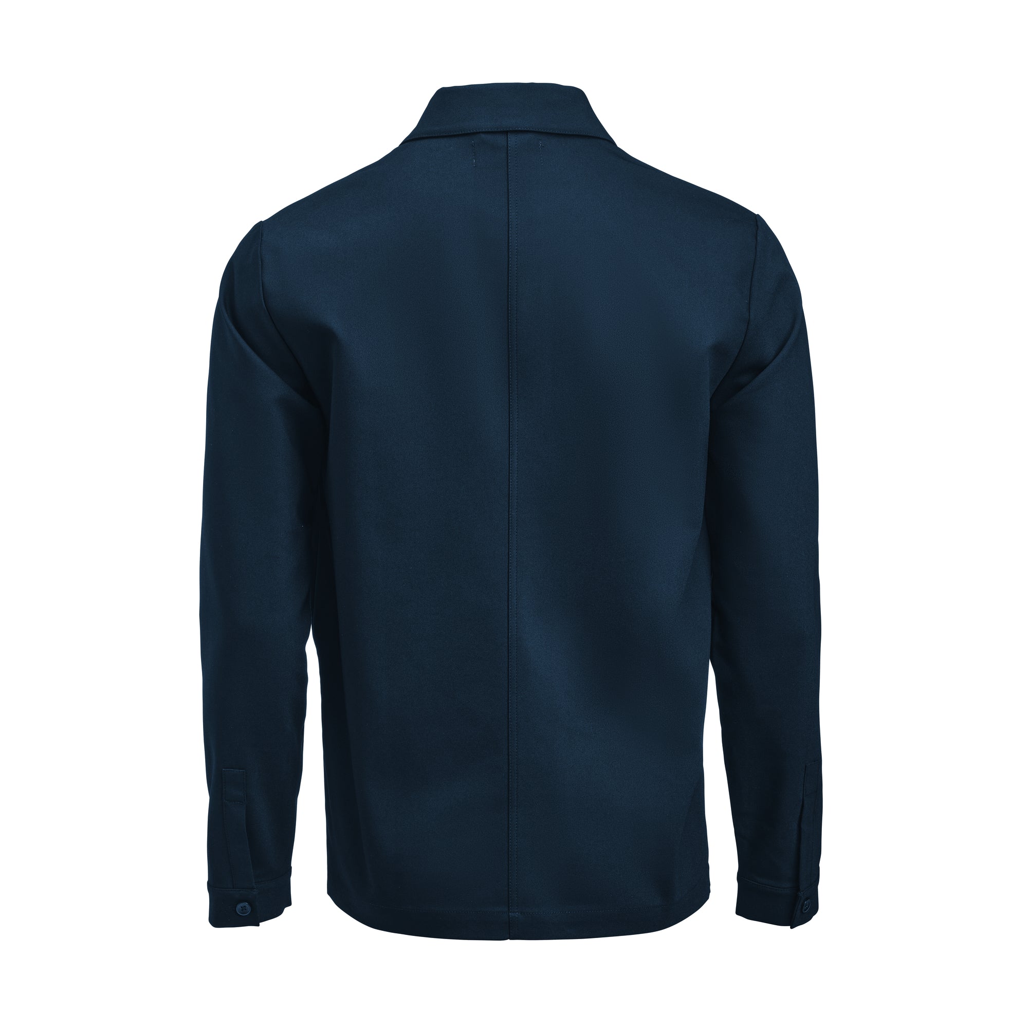 Patch Pocket Overshirt Unisex Navy