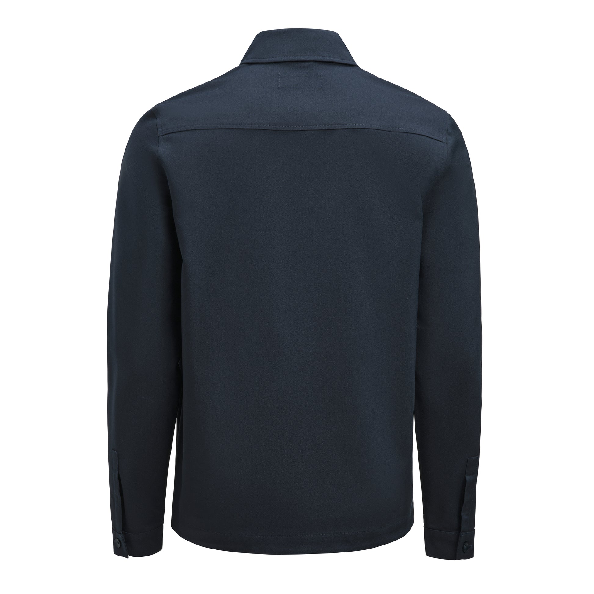 Modern Zip Overshirt Navy
