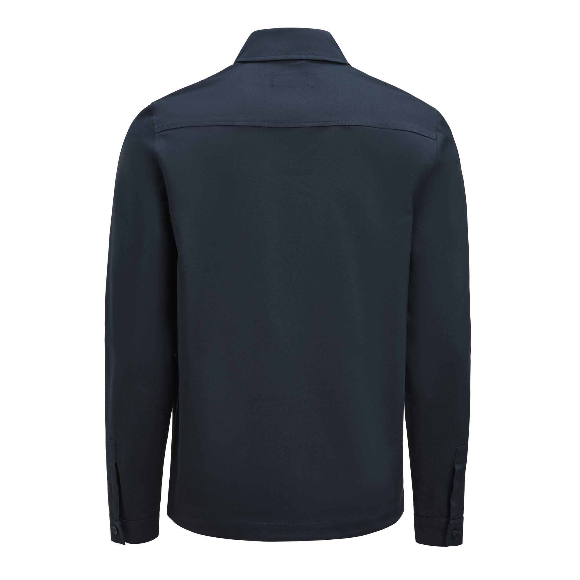 Modern Zip Overshirt Navy