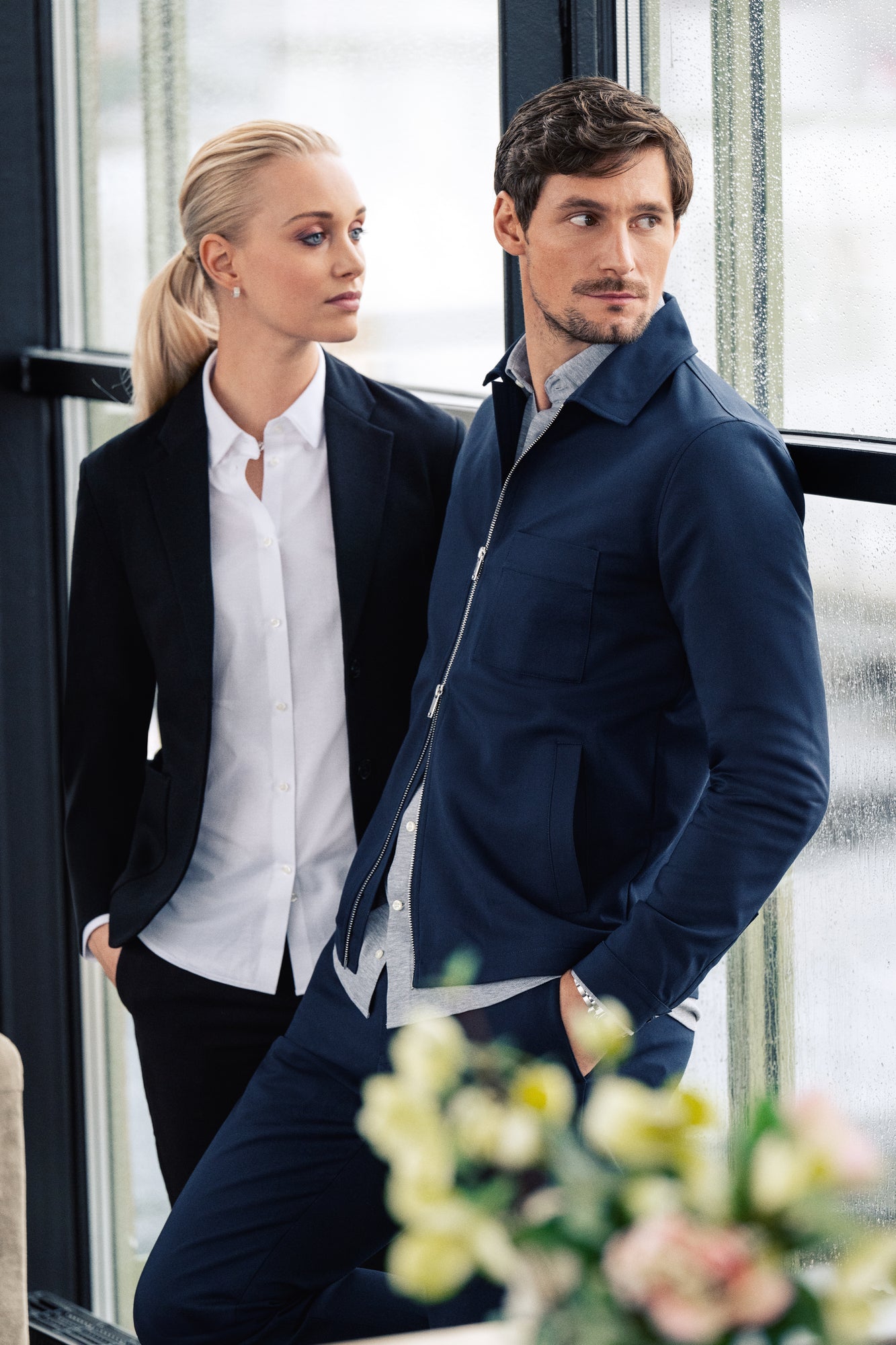 Casual Blazer Woman Black