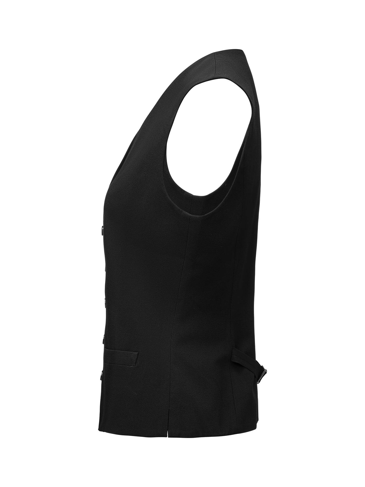 Signature Suit Vest Woman Black