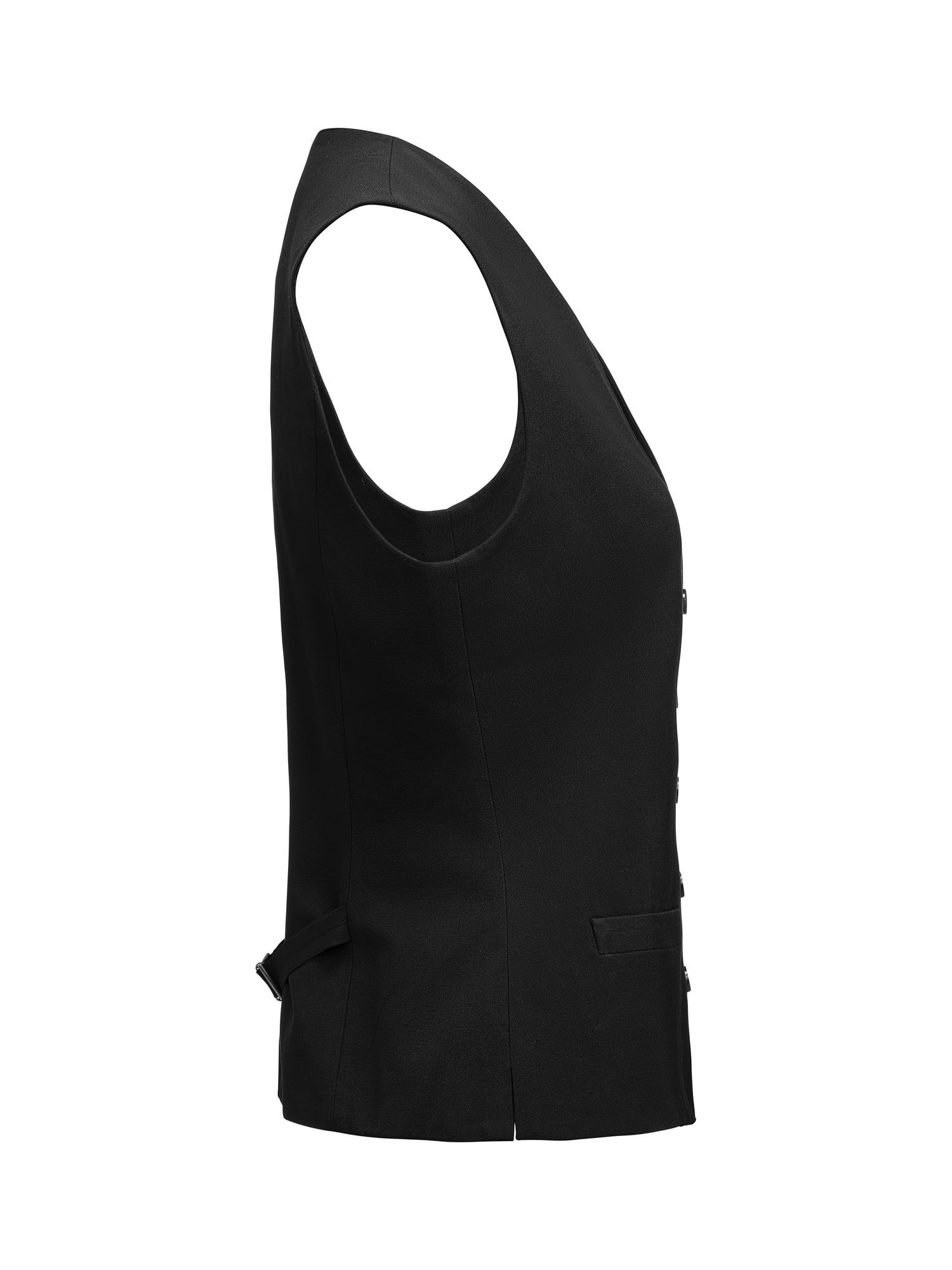 Signature Suit Vest Woman Black