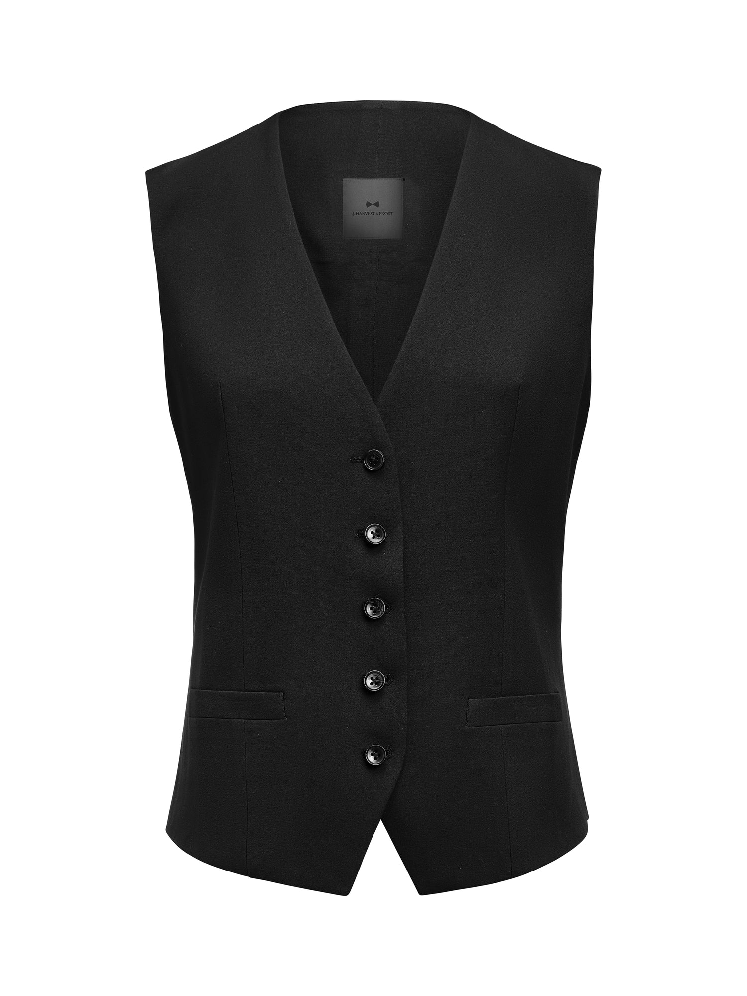 Signature Suit Vest Woman Black