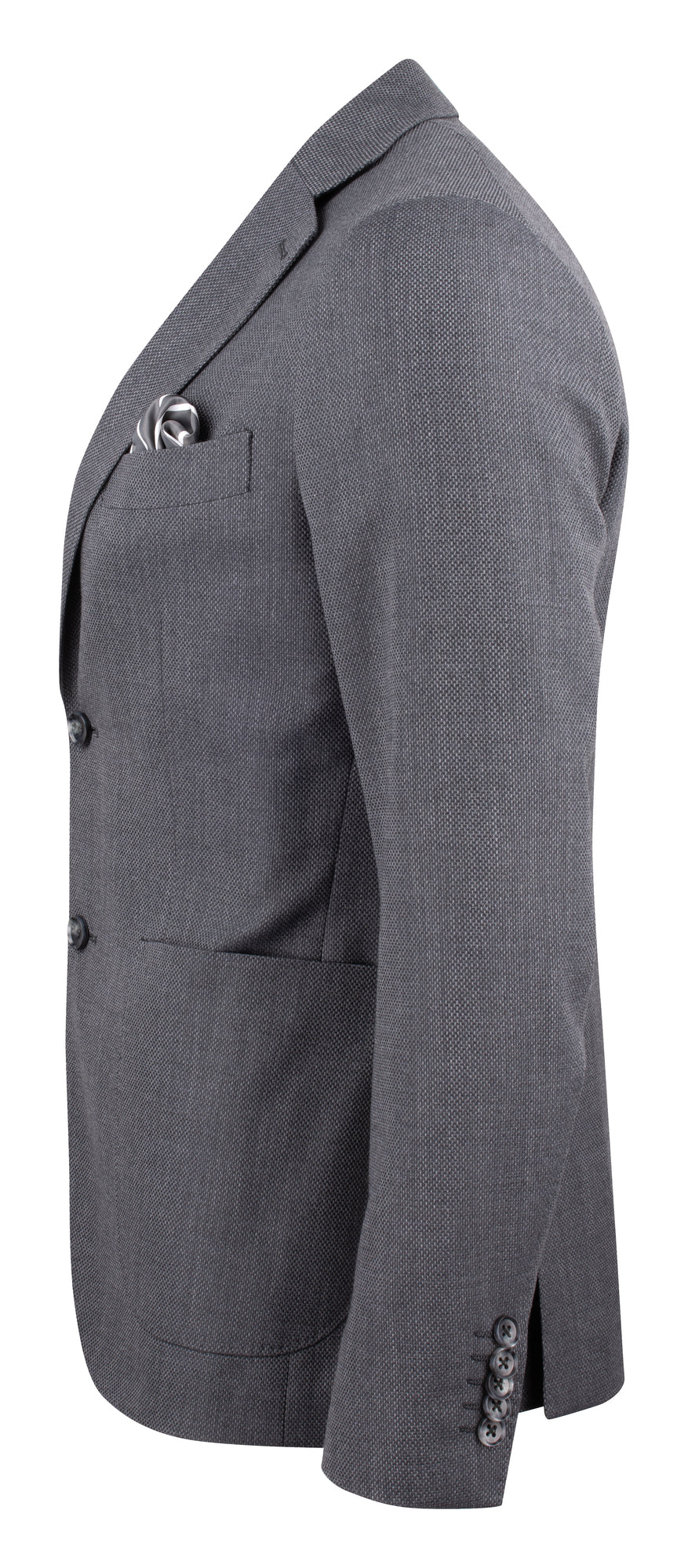 JH&F Club Blazer 30 Grey Melange