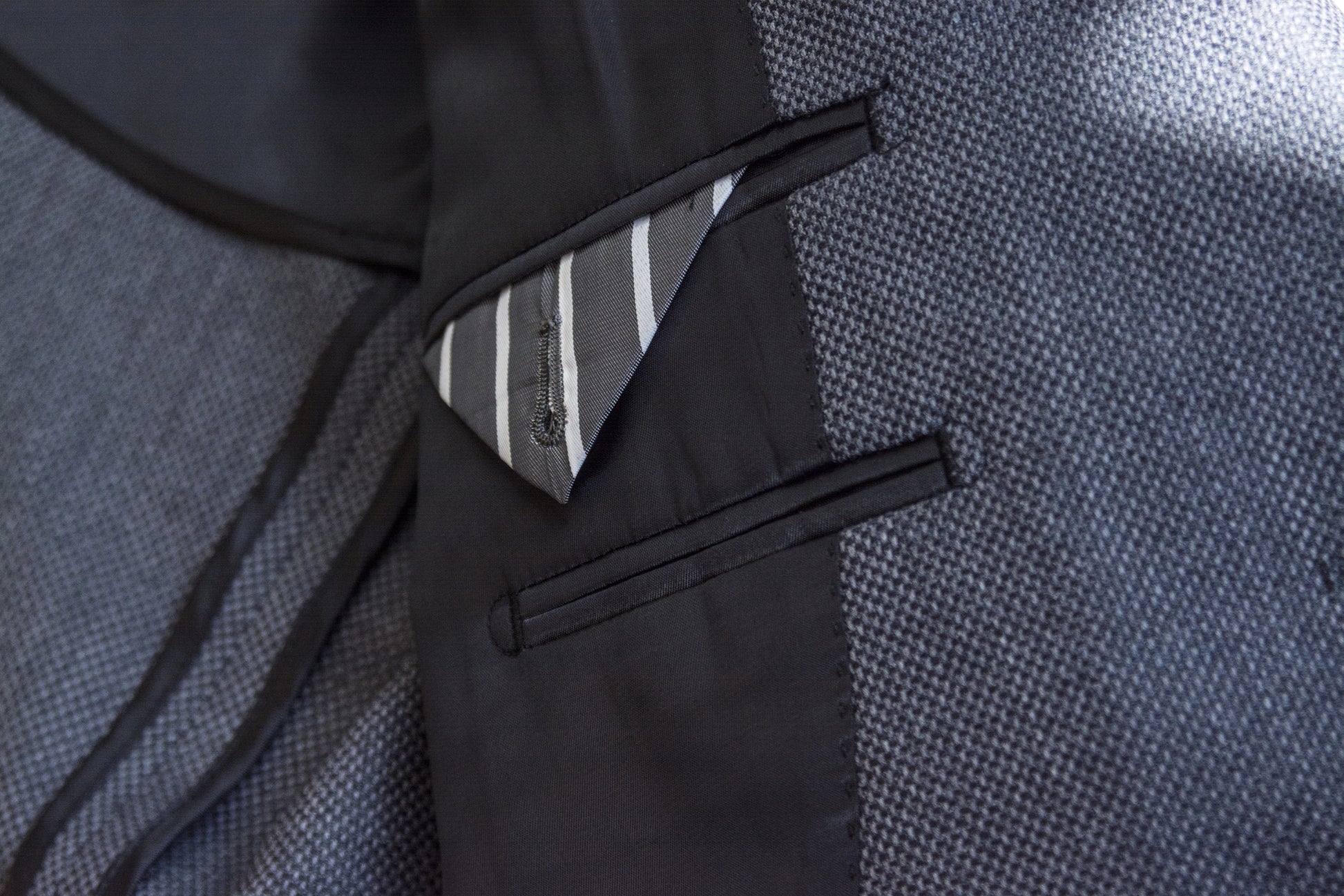 JH&F Club Blazer 30 Grey Melange