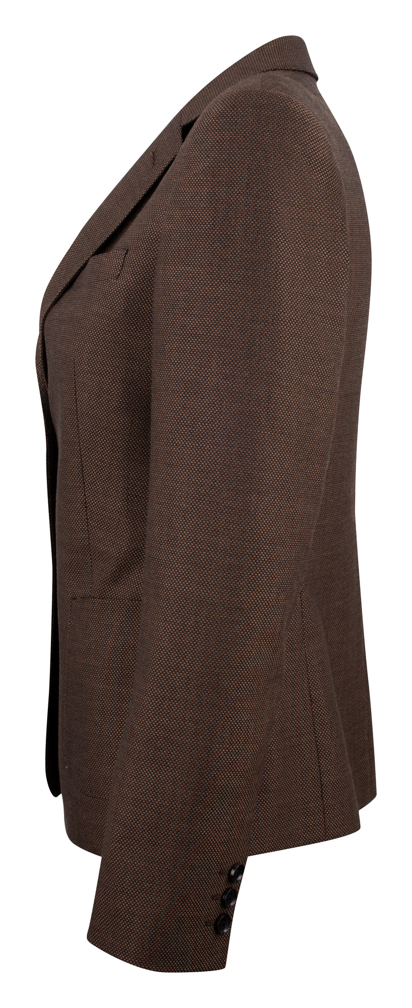 JH&F Club Blazer 30 Woman Brown Melange
